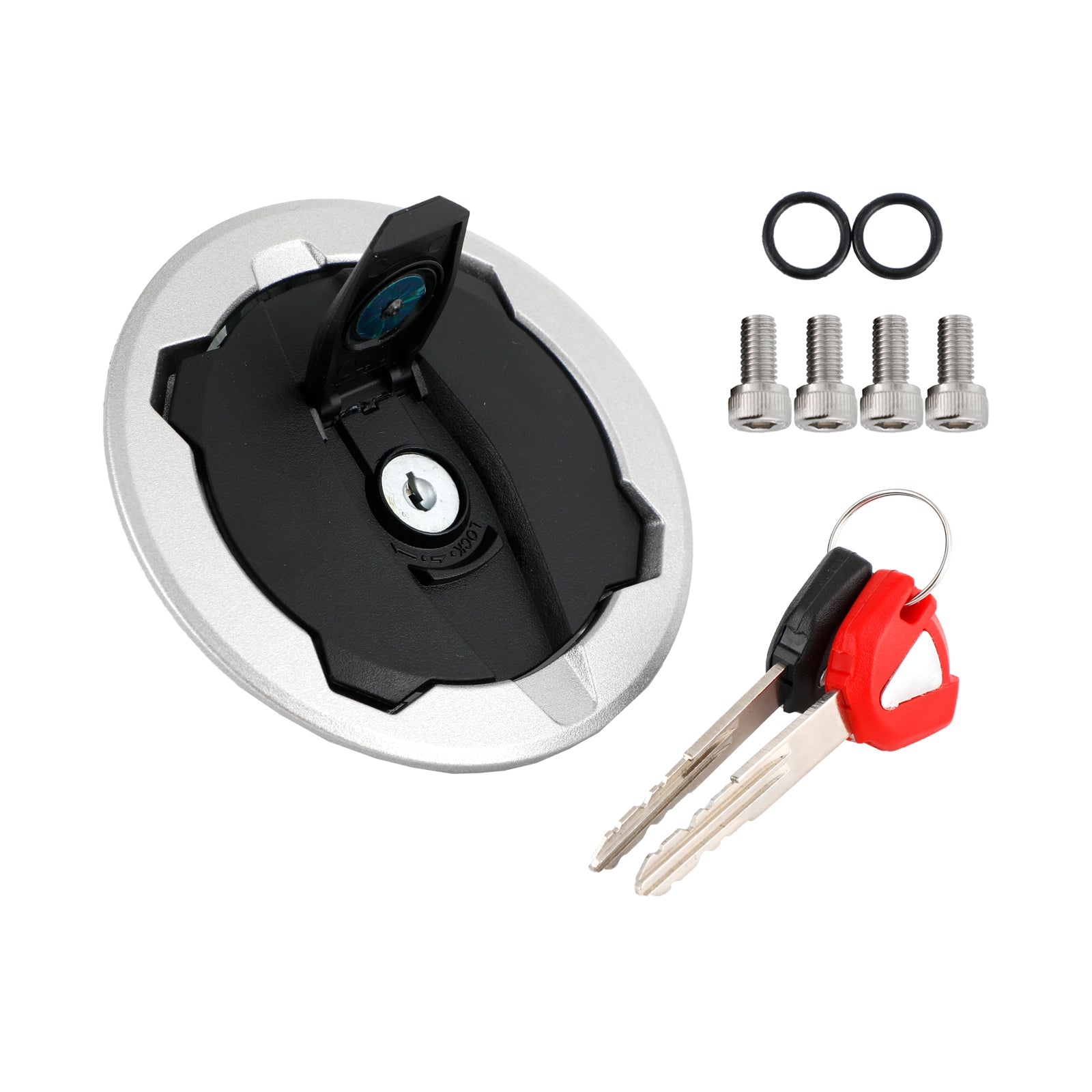 Kawasaki ZX6R Ninja 400 650 1000 SX Z650 Z900 Z H2 17-2022 Brandstof-gastankdop