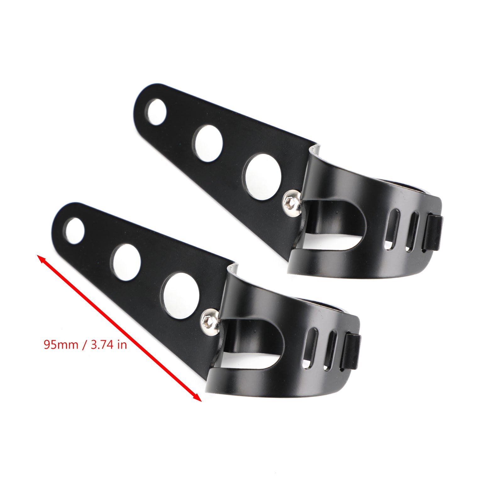 43 mm - 50 mm vorkkoplampbeugel motorfiets koplamphouder adapter algemeen