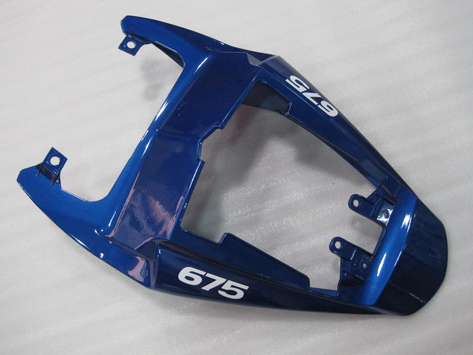 2006-2008 Triumph Daytona 675 blauwe carrosseriekuip ABS spuitgietwerk 4# Generiek