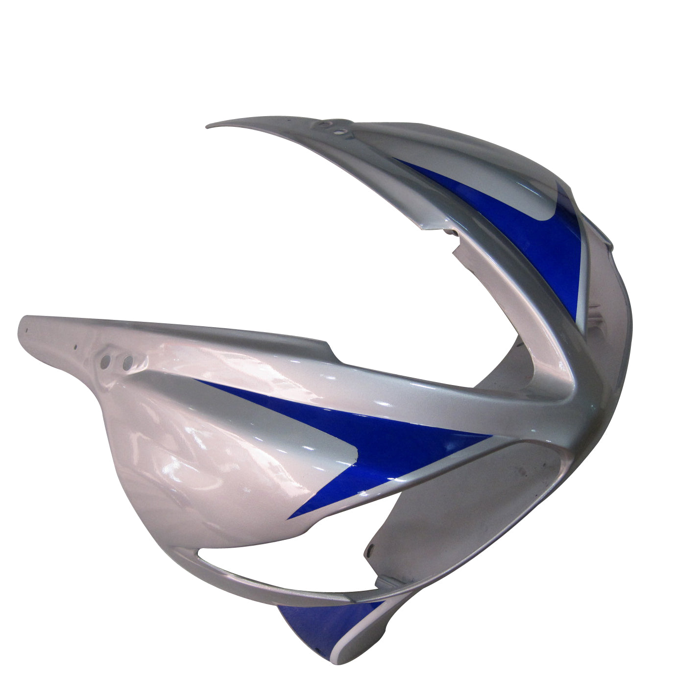 2006-2008 Triumph Daytona 675 White Blue Bodywork Fairing ABS Injection Molding 7# Generic