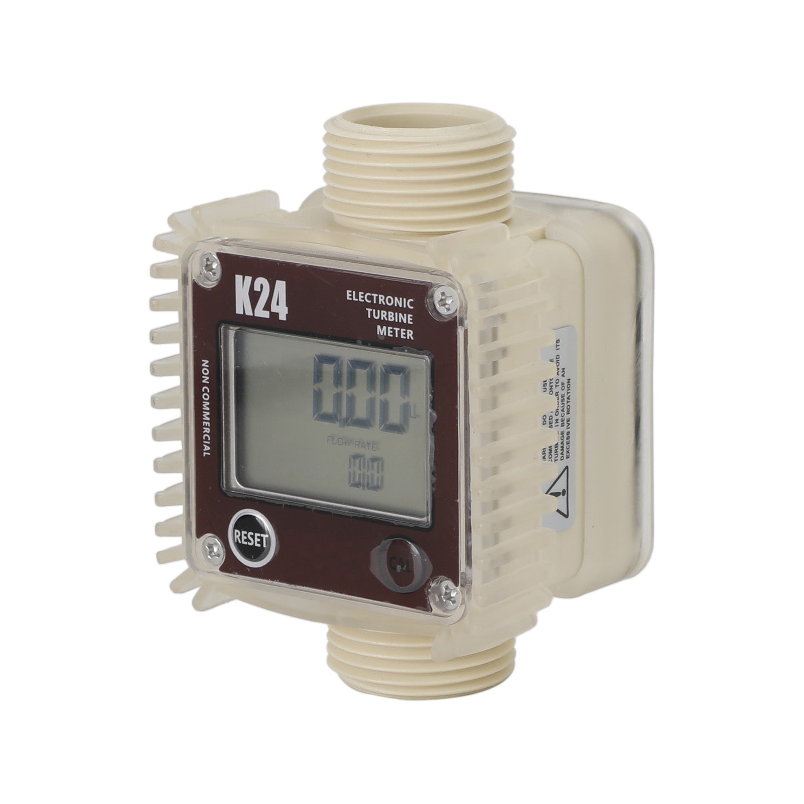 K24 Turbine digitale dieselolie-brandstofstroommetertester voor chemicaliën, vloeibaar water