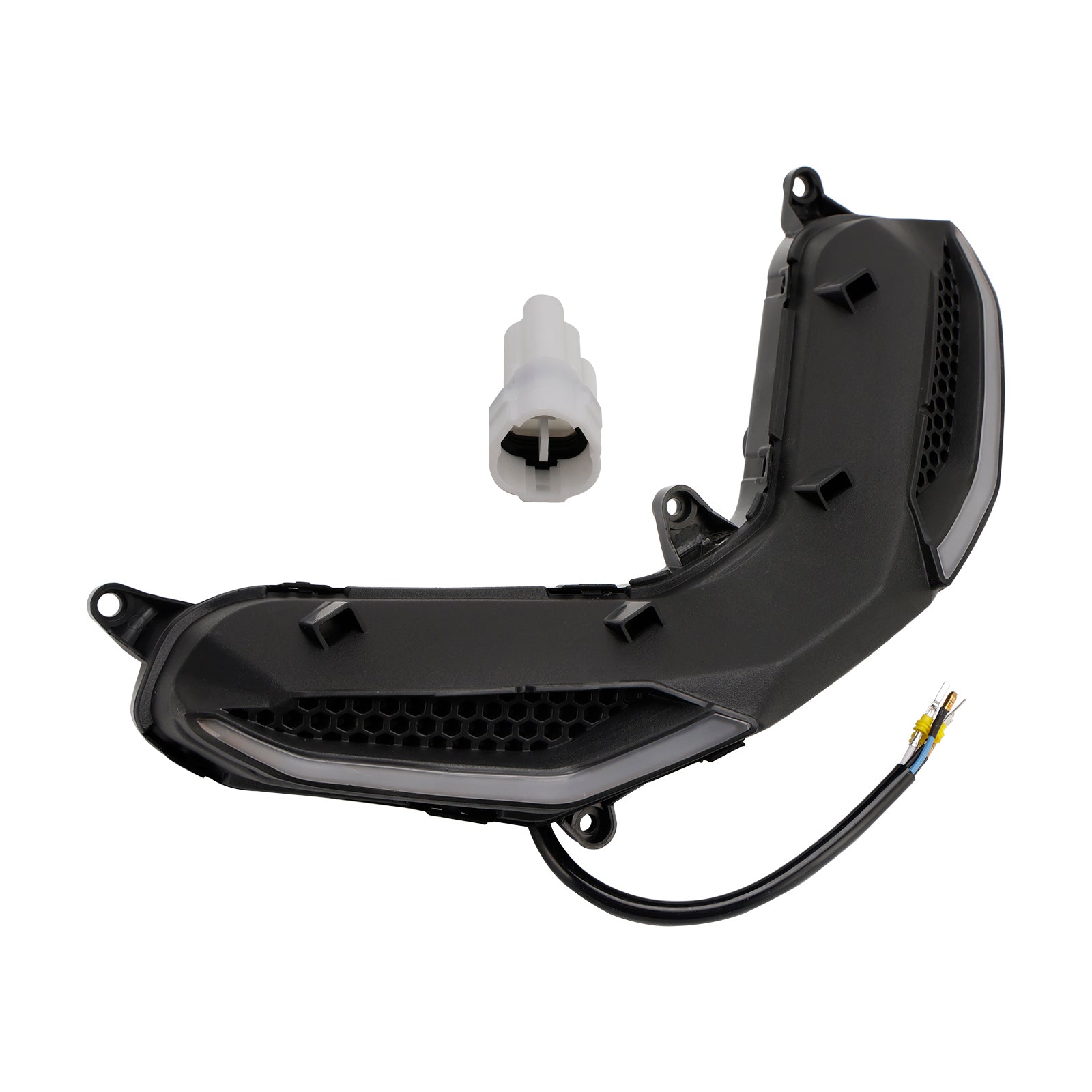Protector de faro delantero, parrilla, luz de señal Led para Yamaha Y15Zr