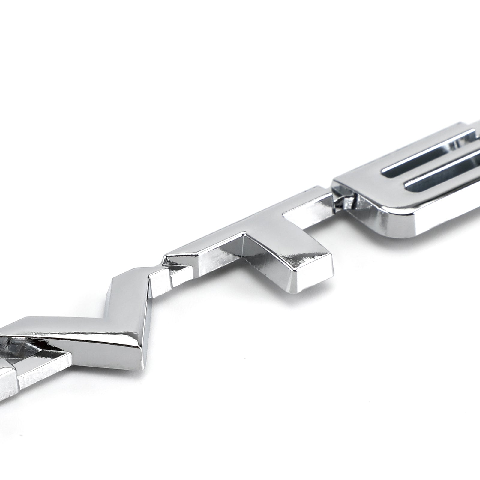 3D Metal I-Vtec Car Trunk Back Turbo Fender Emblem Badge Decals Stickers Silver Generic