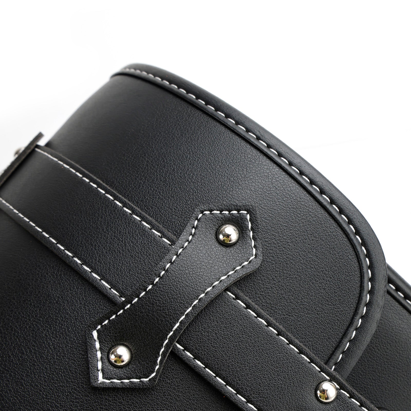 Zadeltas Zijopbergtas Gereedschapstas Universeel Snelsluiting Pu Voor Motor Bruin