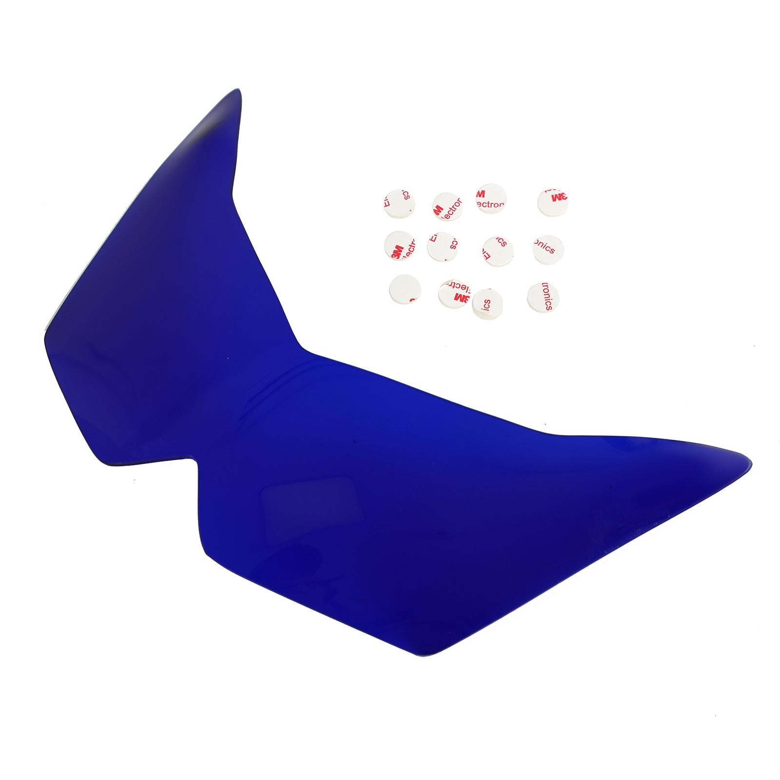 Cubierta de protección de lente de faro delantero para Kawasaki Ninja Z1000 07-09 azul genérico