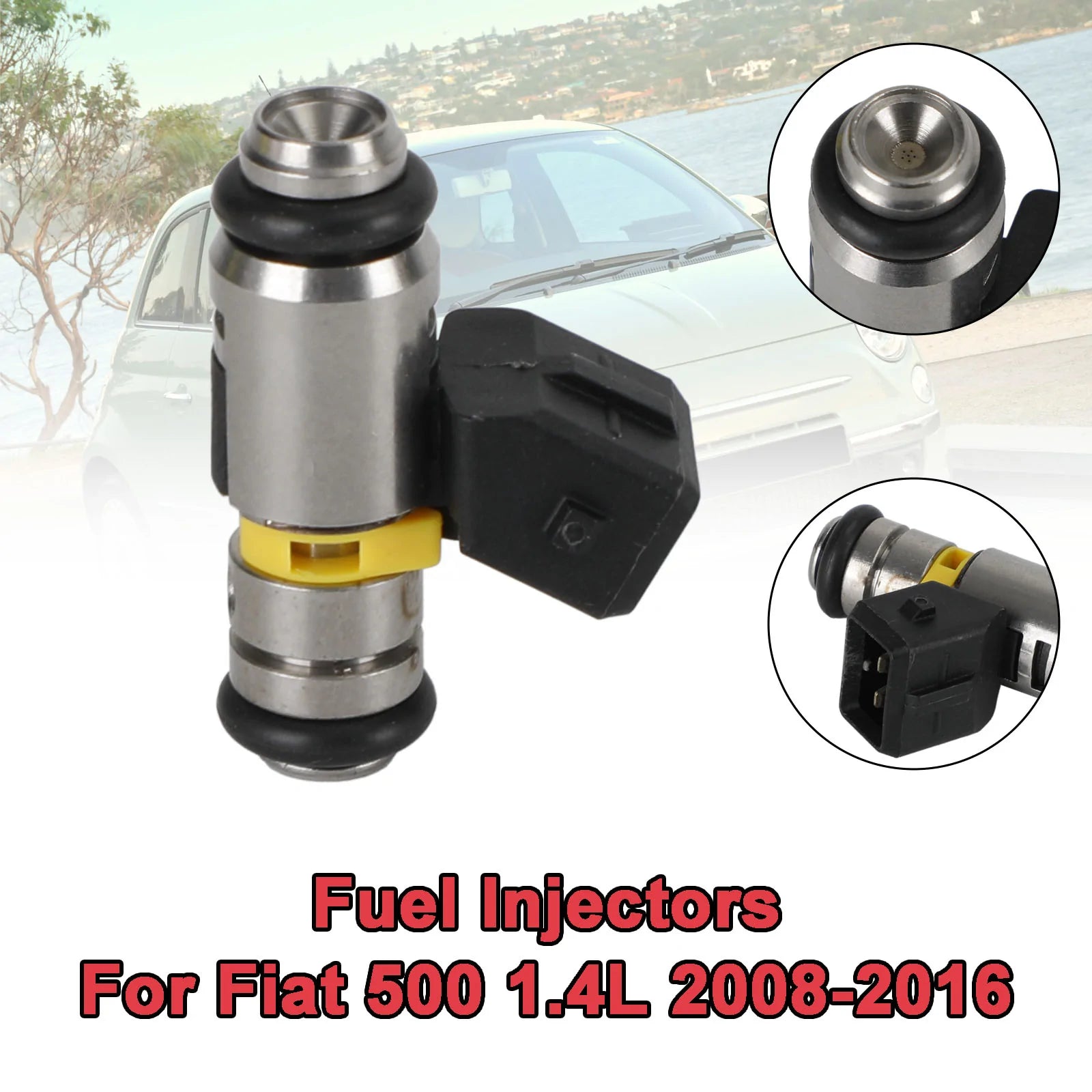 1ks palivové vstrekovače IWP160 Fit Fiat Punto 500 Doblo Qubo Fit Ford KA