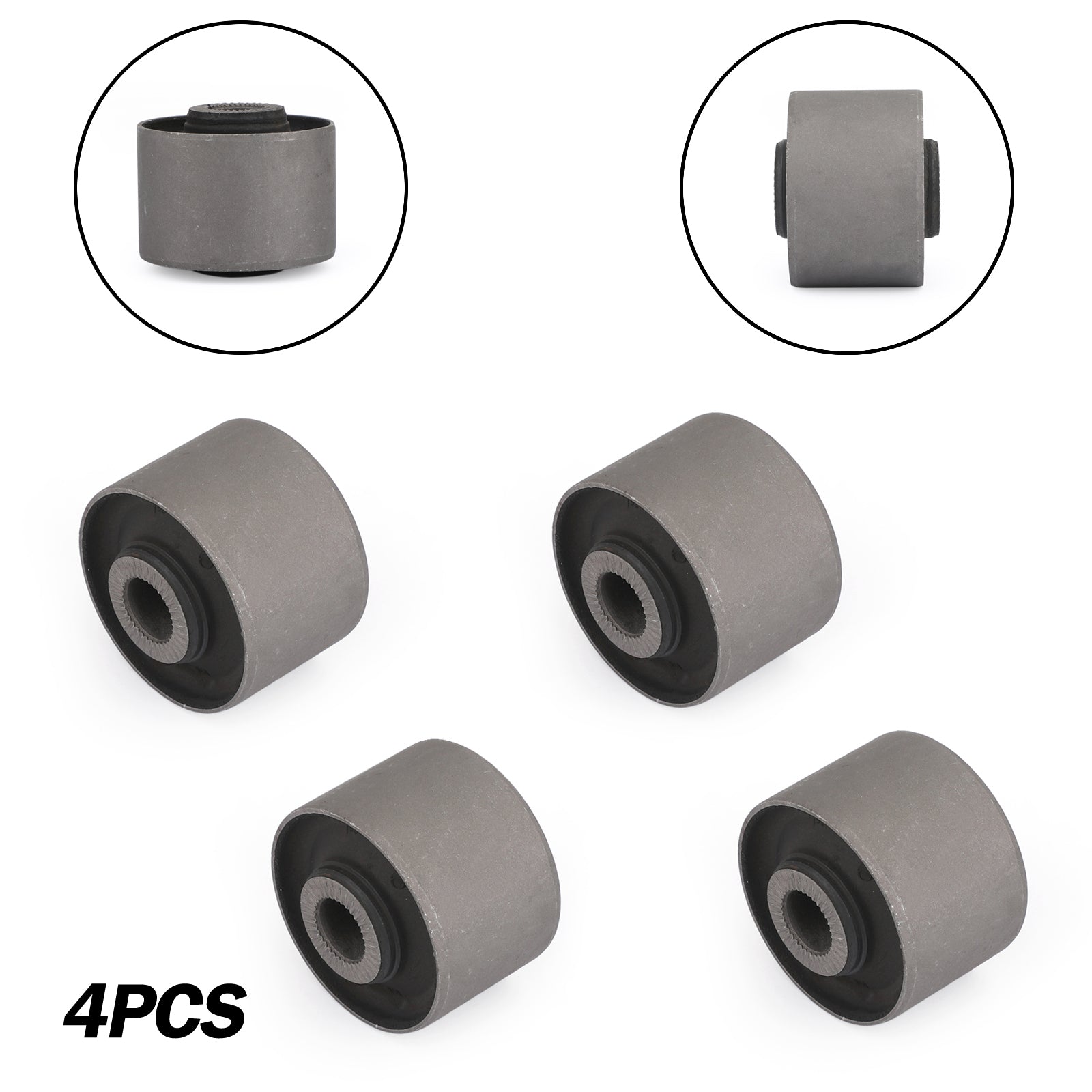 4pcs Radius Arm Bush pour y60 gq y61 gu patrouille nissan 54560-01J00 générique