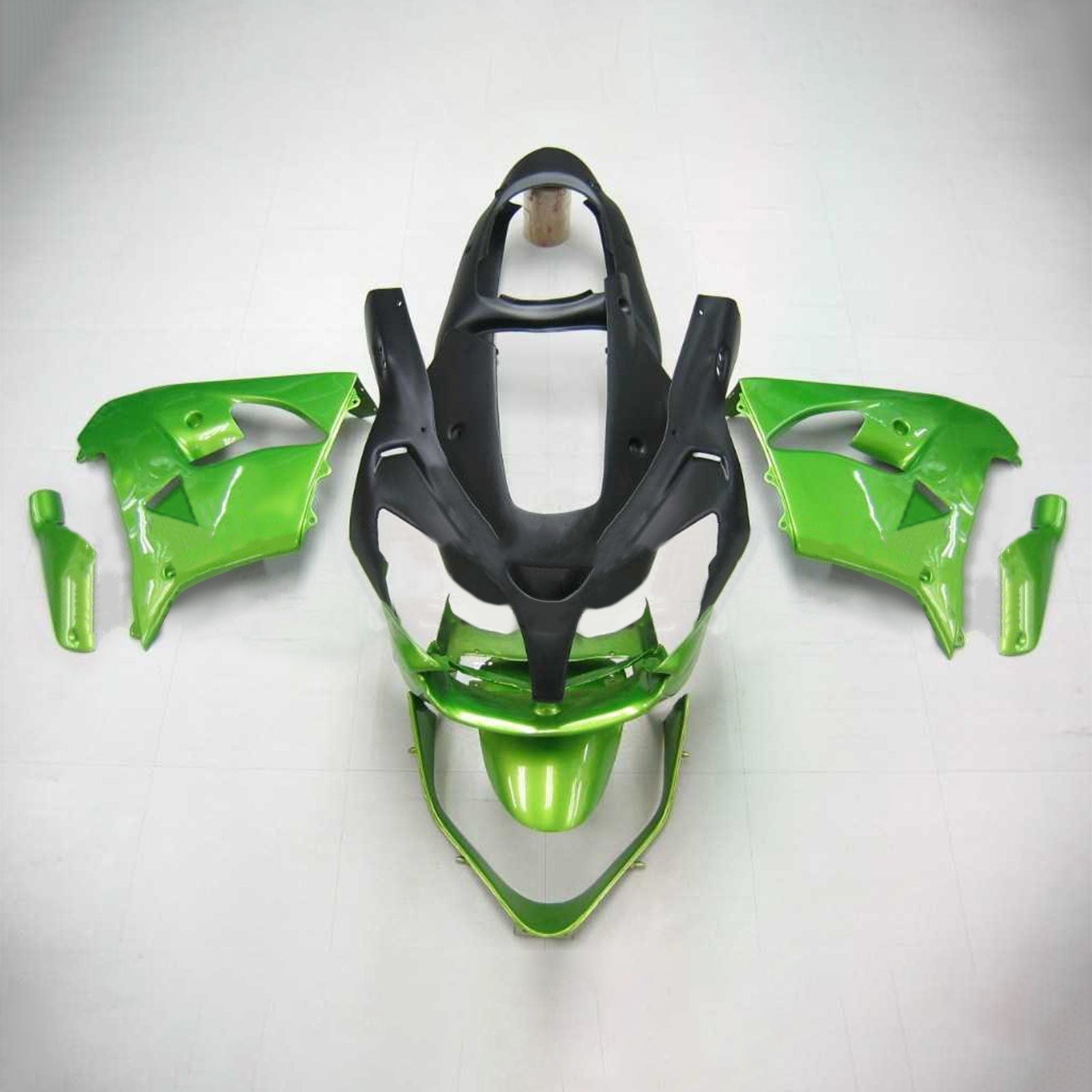 2000-2001 Kawasaki ZX9R Kit de carénage d'injection Amotopart carrosserie plastique ABS #108