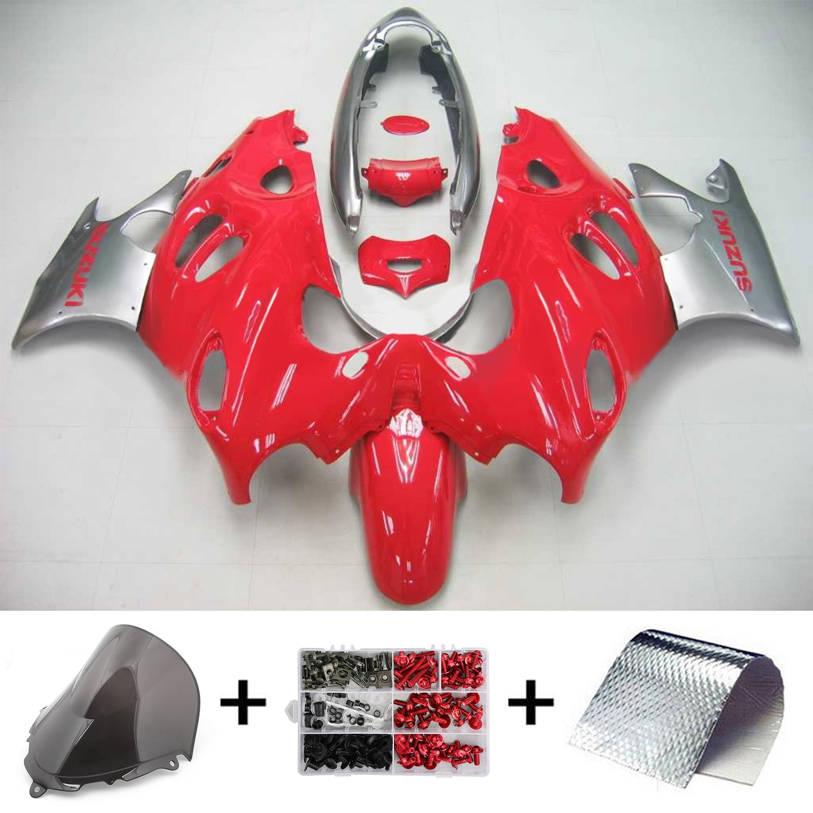 2005-2006 SUZUKI KATANA GSXF600 GSXF750 AMOTOPART INJECTION FAIRING KIT BODYWORK #123