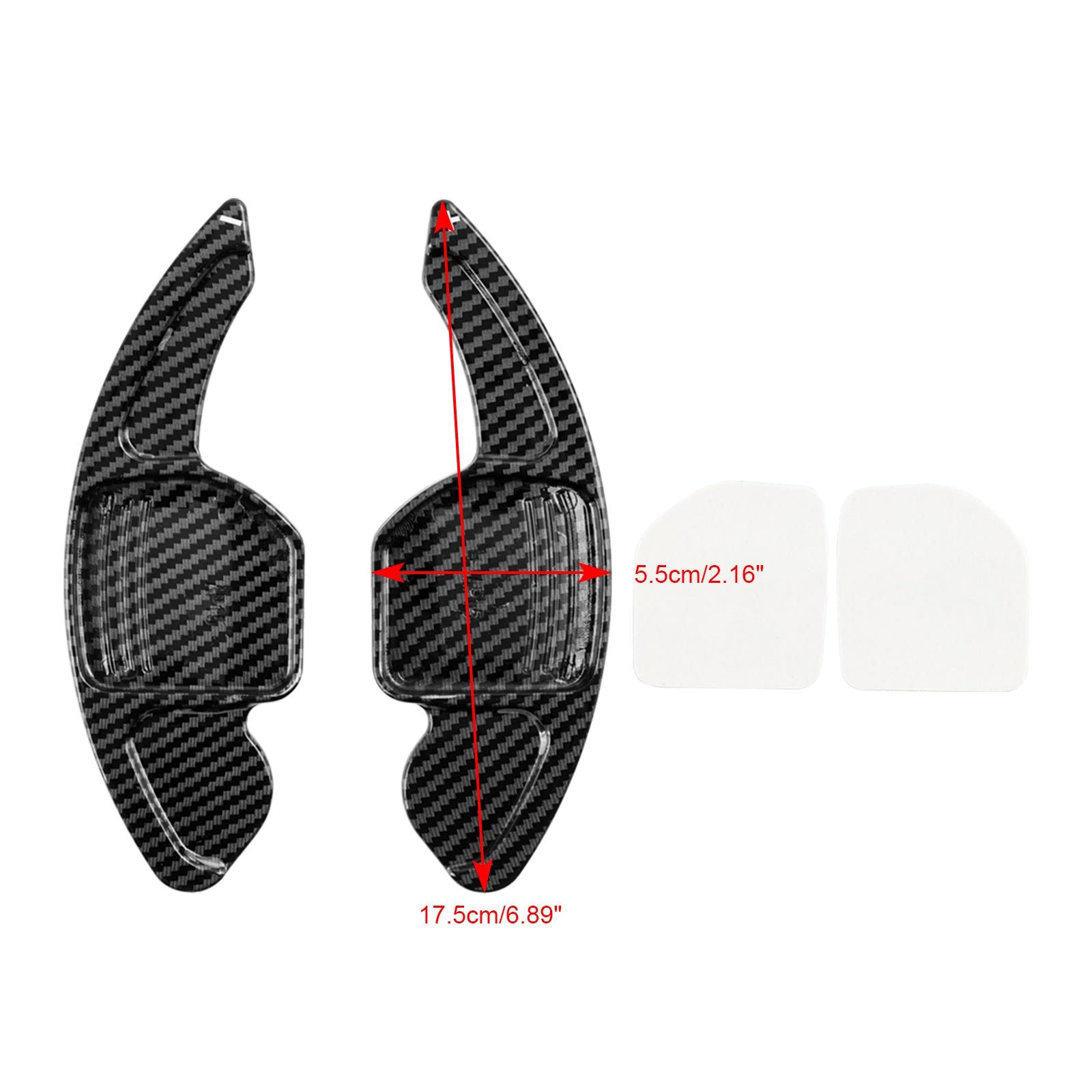 Padzový radiaci vývesok na volante Paddle ABS Plastics Fit Audi Q5 SQ5 2013-2018