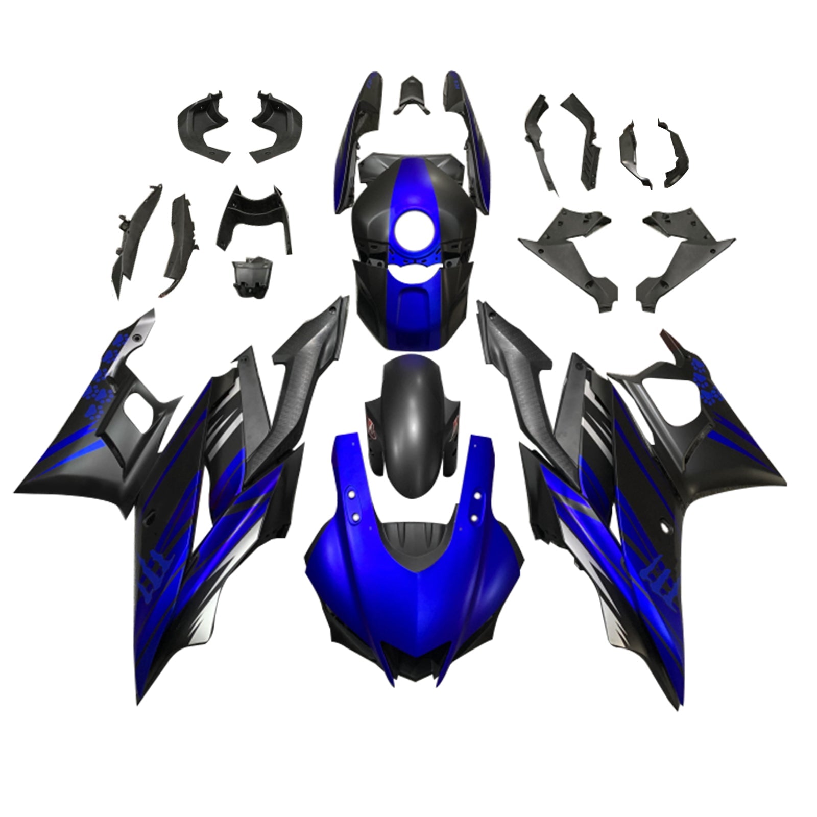 Kit de carénage Yamaha YZF-R3 R25 2019-2021, carrosserie en plastique ABS