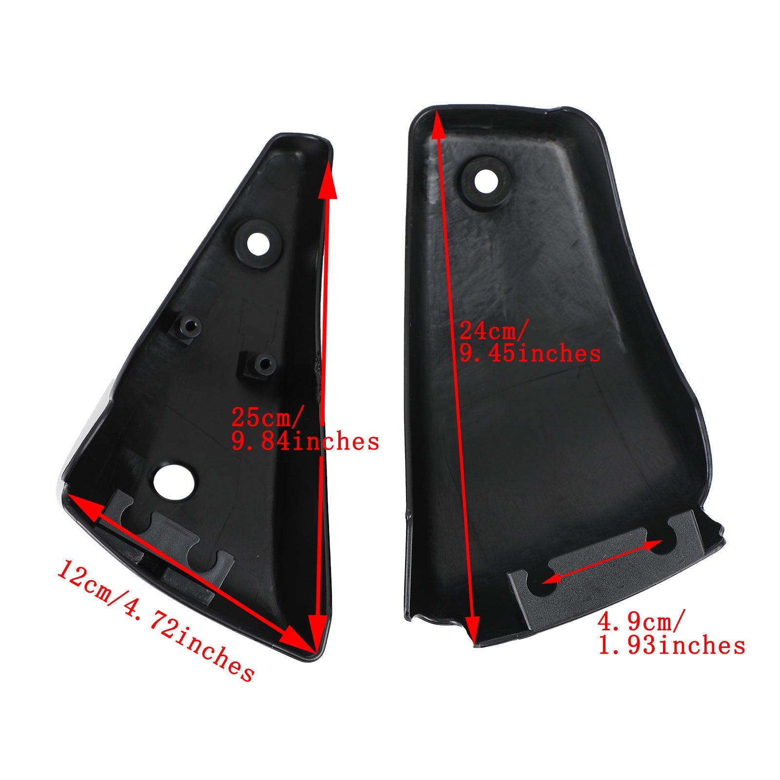 Batterie côté couvercle de protection ajustement pour yamaha vstar 1300 xvs 1300 2007-2017 générique