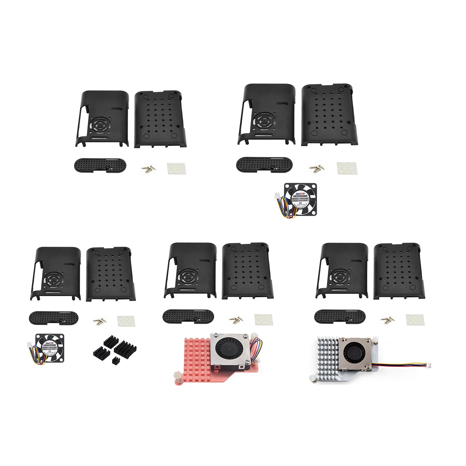 5: e generationen ABS Protective Shell PWM Speed Regulating Fan Active Radiator