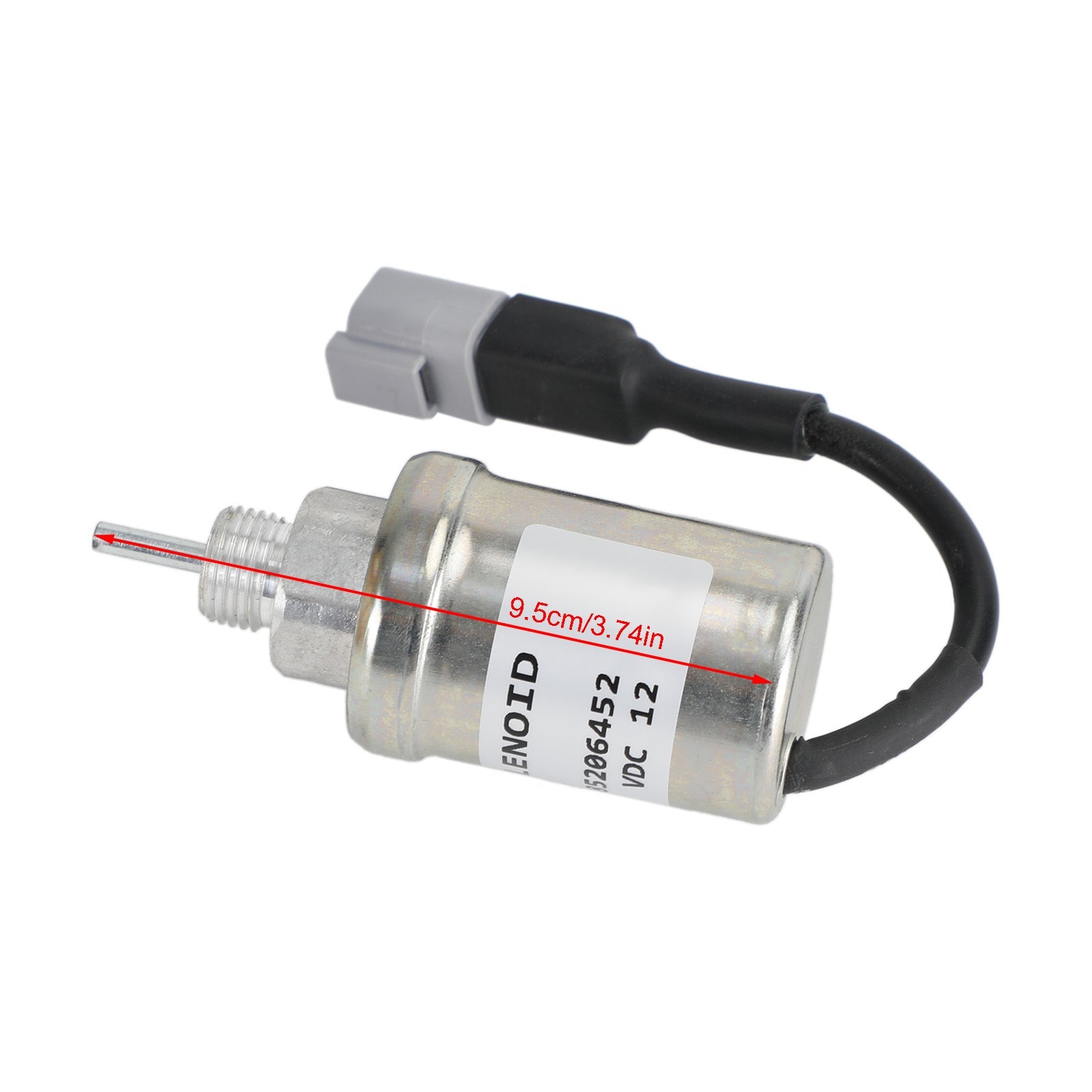 Solenoide de cierre de combustible U85206452 para Perkins 402D 403C 403D 404C 404D