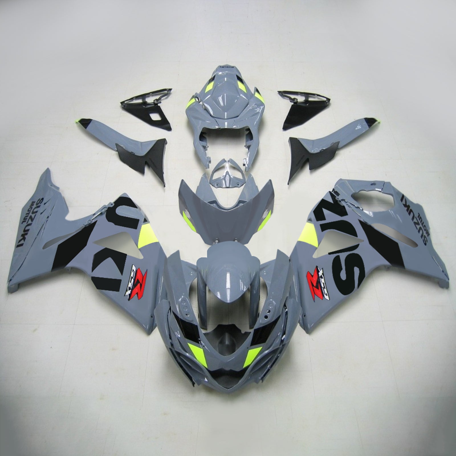 2009-2016 SUZUKI GSXR1000 K9 AMOTOPART INJEKTION FAIRING KIT BOODYWORK ABS #121