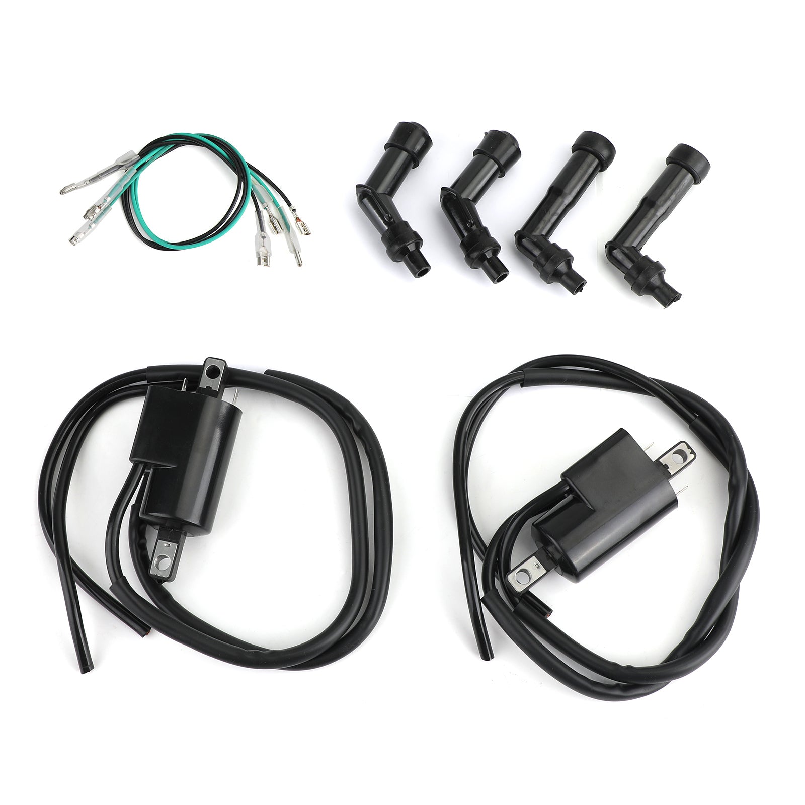 Zapaľovacie cievky a uzávery zapaľovacej sviečky pre Honda CB350F CB400F CB500 CB550 Generic