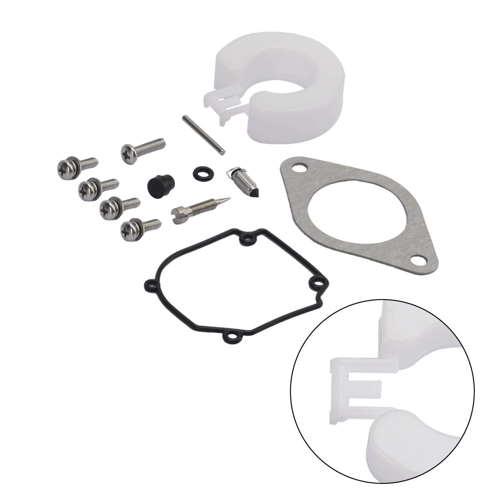 Förgasare Carb Rebuild Kit för Tohatsu Mercury-Mercruiser 25 hk 30 hk 2-slag