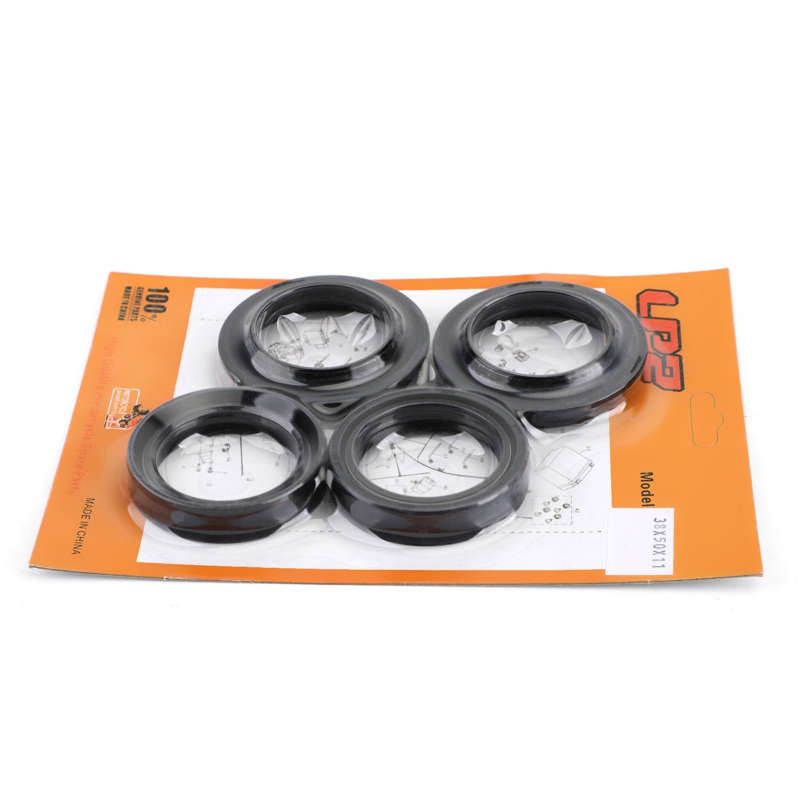 Sceau de joint de fourche avant Set Oil Dust pour Honda CR125R 1981 1982 1983 XR250R 1984 1985 Générique
