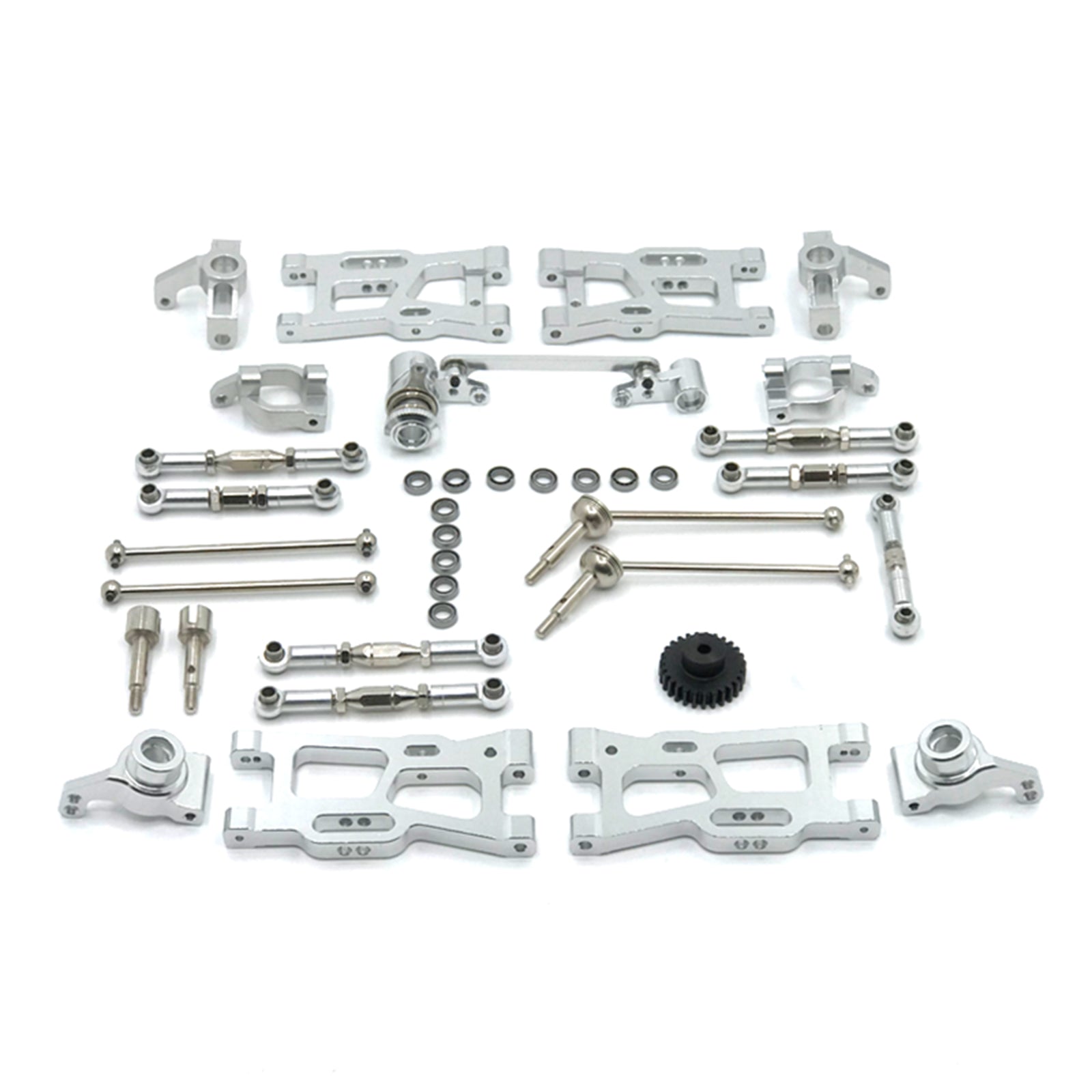 12stuppgraderingar RC Parts Kit för WLTOYS 144001 144002 124016 124017 124018 124019