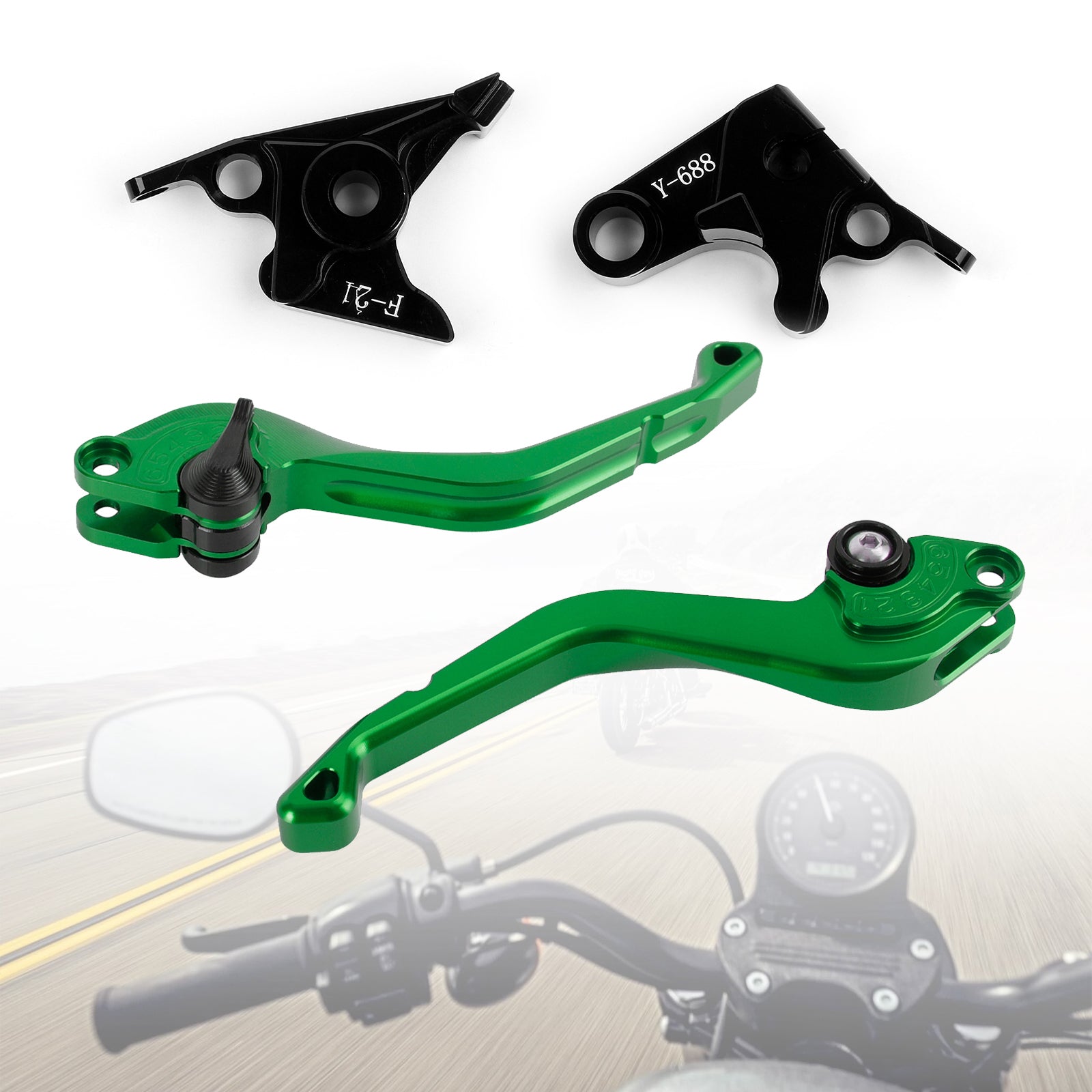 Yamaha YZF R1 1999-2001 CNC kort clutchbremsespak