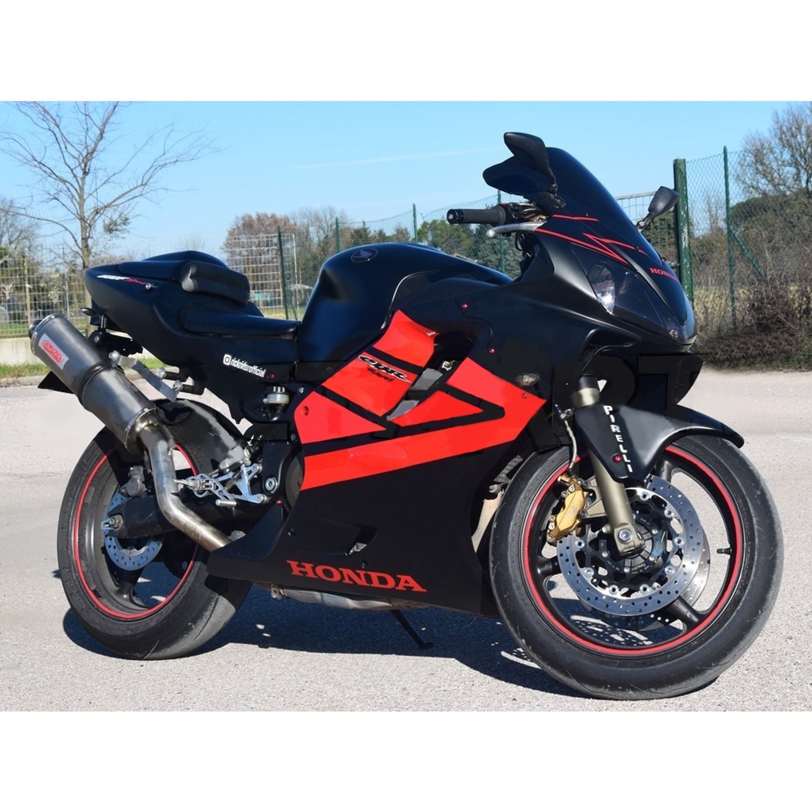 2001-2003 Honda CBR600 F4I vstrekovanie kapotáže Kodework plast ABS #127