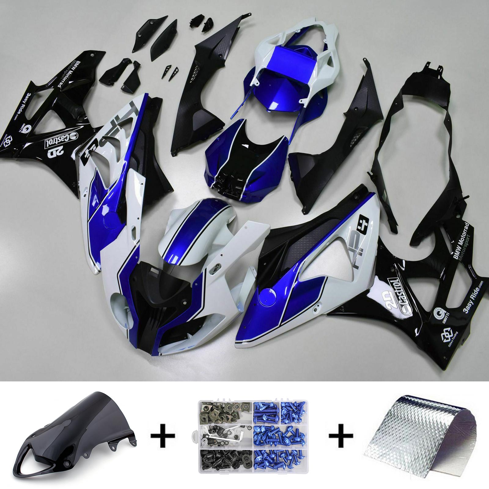 2009-2014 BMW S1000RR Multi Color Faquing Kit