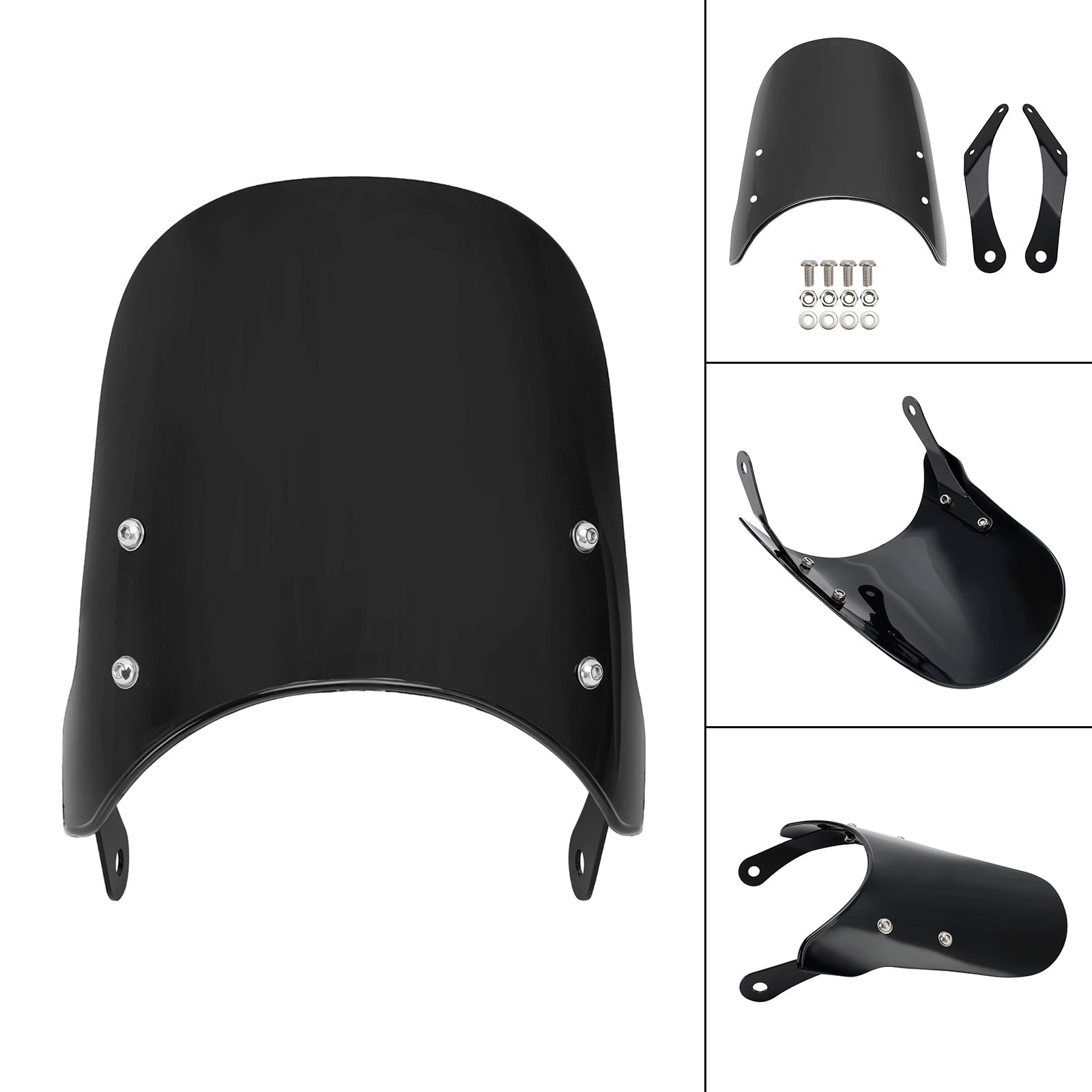 Windshield Windscreen Fit for Yamaha XSR 700 900 HONDA CB400 CB1100 CB1300