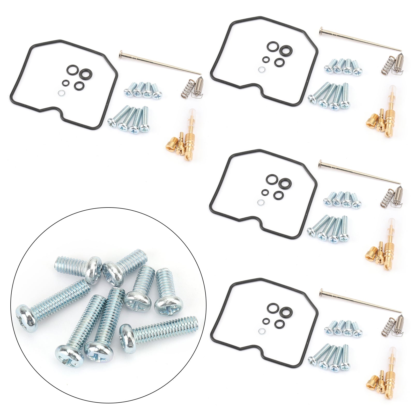 Kit de réparation de reconstruction du carburateur pour Kawasaki Ninja 600R ZX600C ZX600F 95-97 ZX-6R Générique