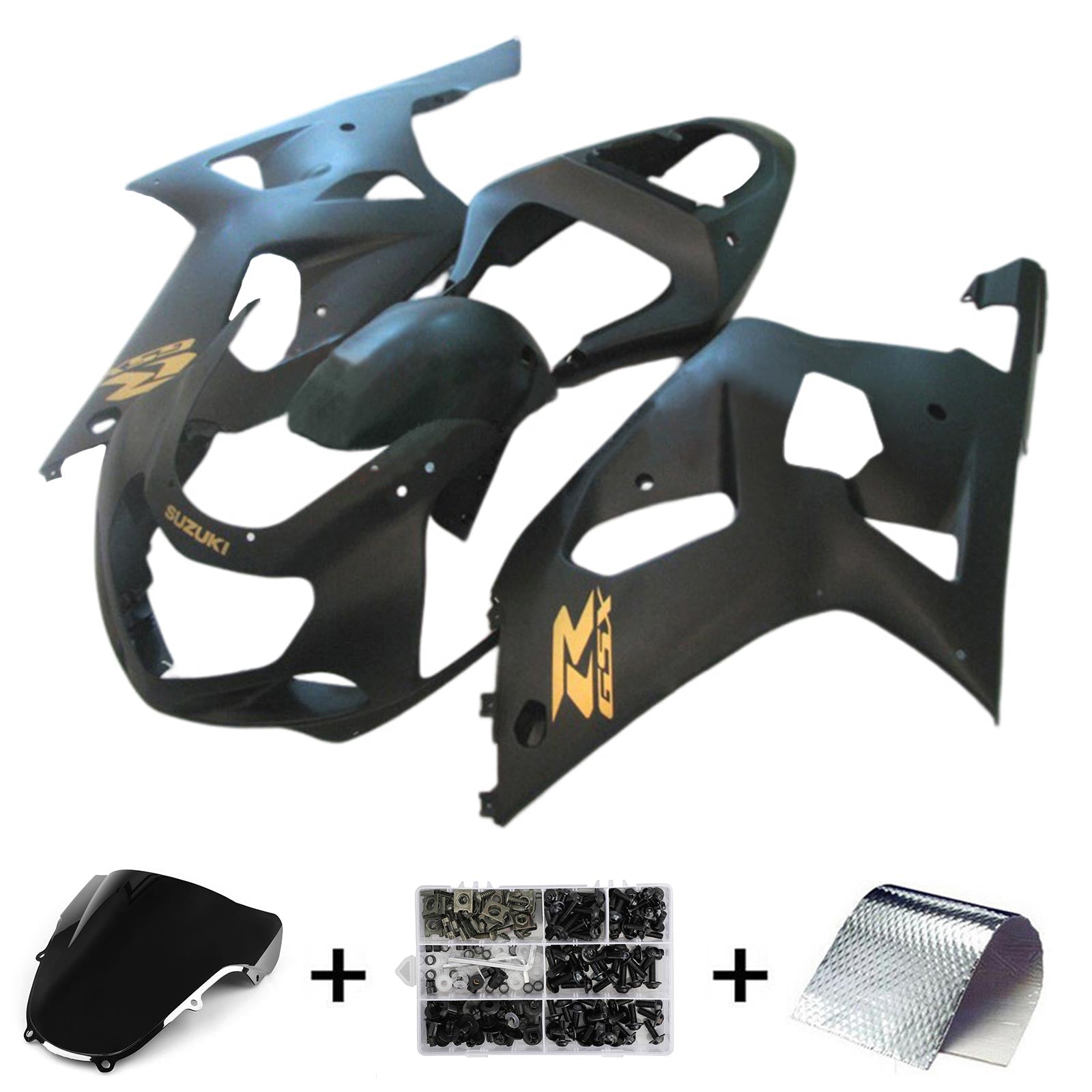 2001-2003 Suzuki GSXR600 GSXR750 K1 FAIRING KIT BODYWORK ABS