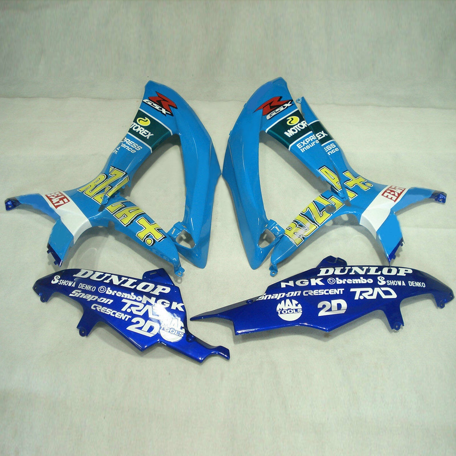 2008-2010 SUZUKI GSXR600 GSXR750 Amotopart RIZLA INJECTION Carénage Carrosserie # 36