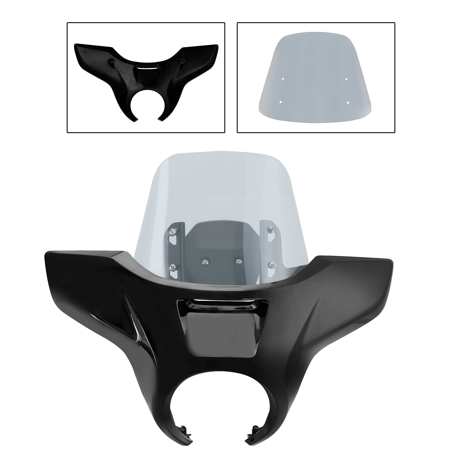 ABS Motocyklové čelné sklo čelného skla vhodné pre Honda CM1100 2021-2022 FedEx Express