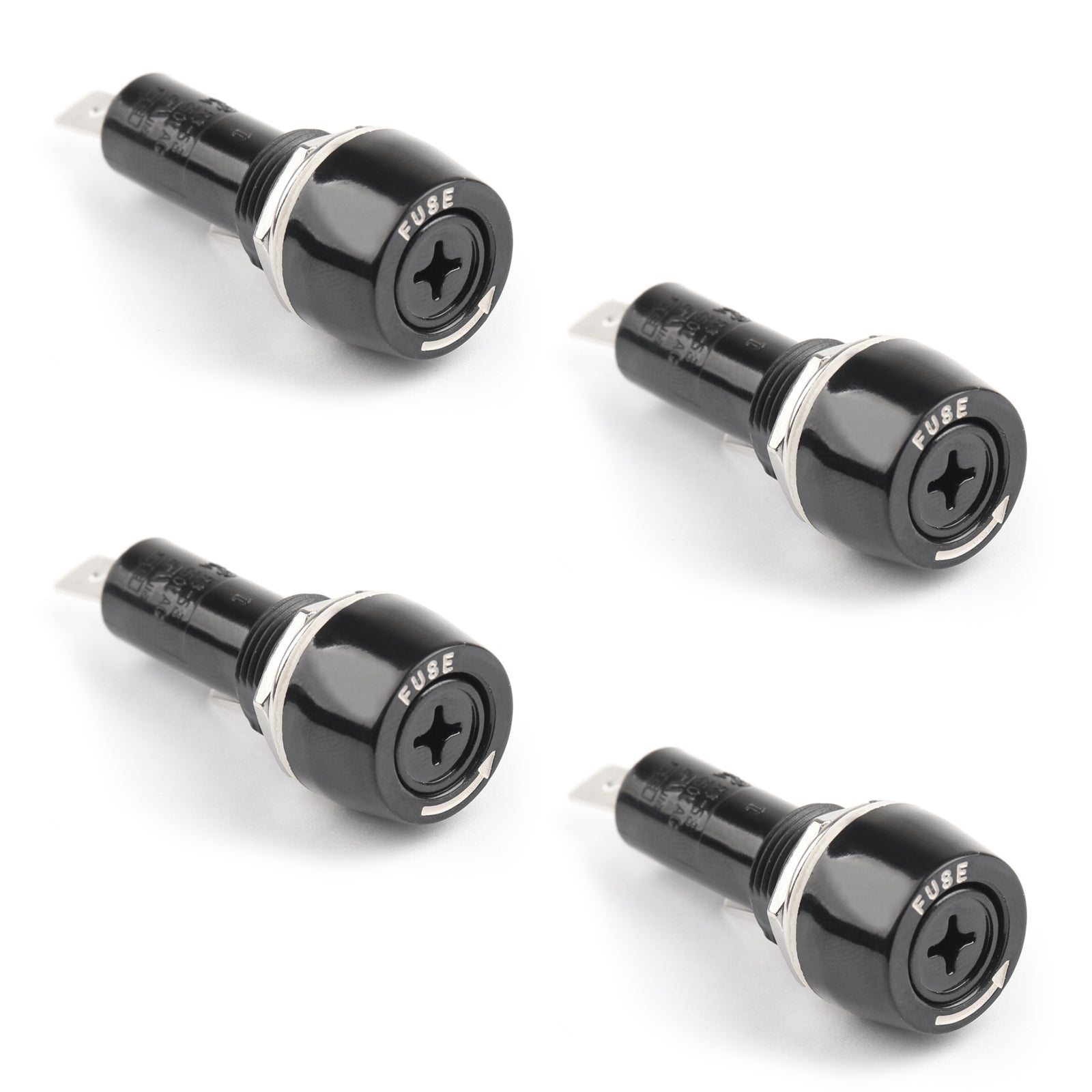 1PCS Sci R3-53AA Panneau de montage Porte-fusibles pour les fusibles en verre 6x30 mm 15A 250V