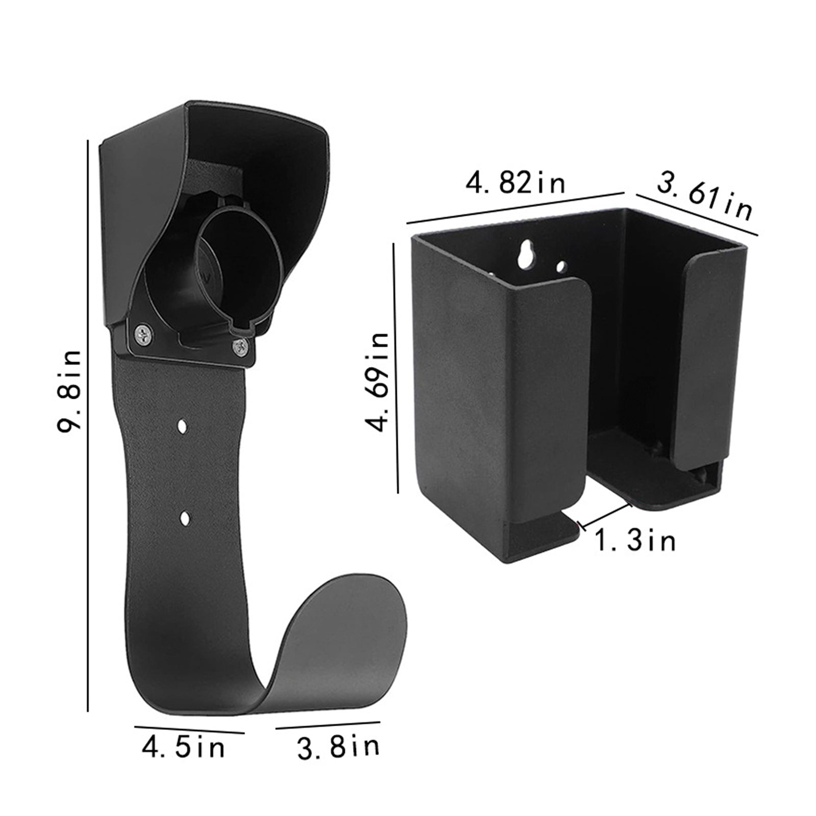 Soporte para cable de cargador EV Gancho para cable de carga EV Gancho SAE J1772 + soporte