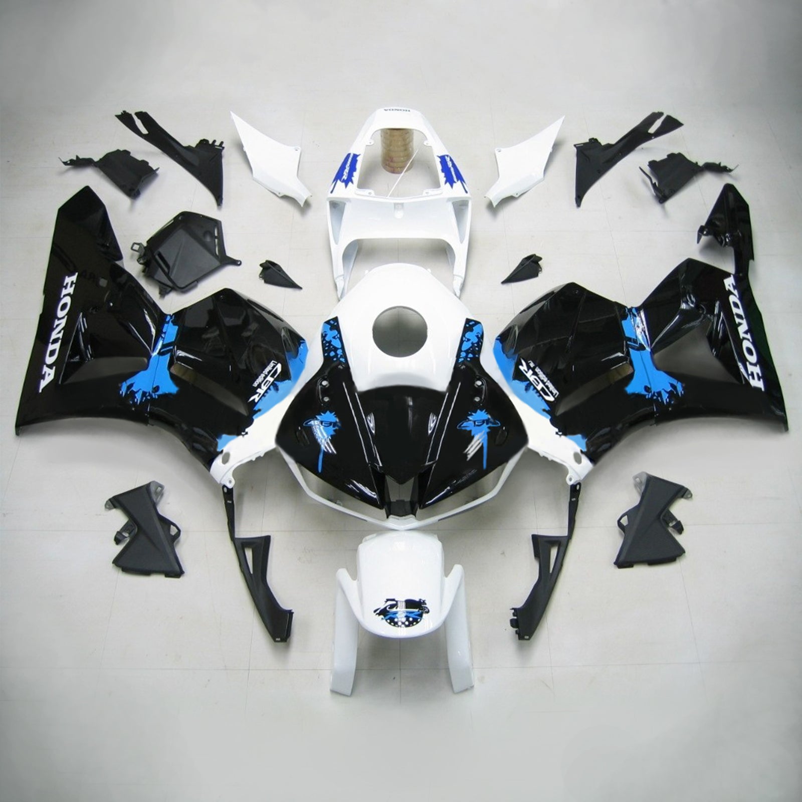 2013-2023 Honda CBR600RR F5 Kit de carénage d'injection carrosserie plastique ABS #101