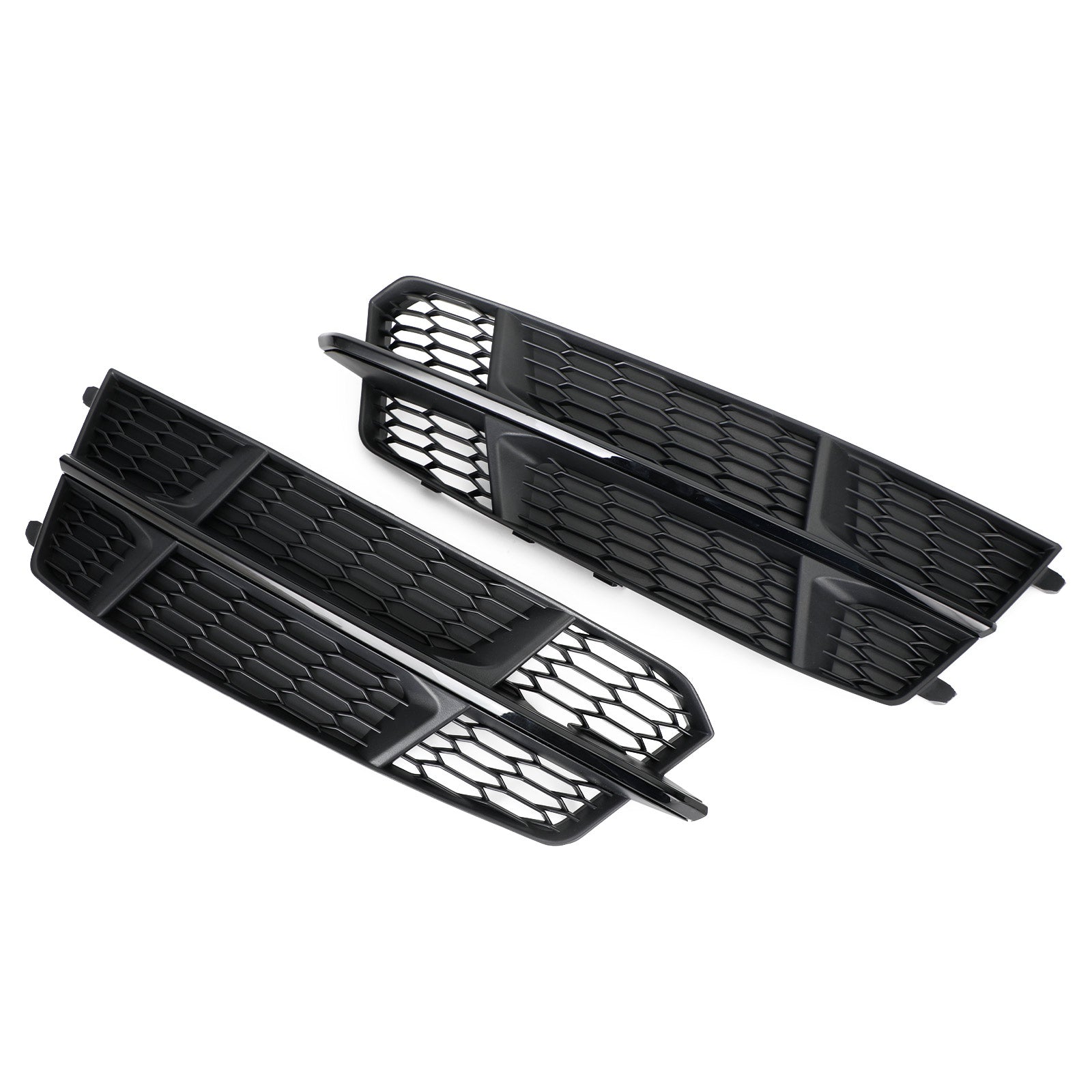 2016-2018 Audi A6 C7 S-Line Front Bumper Lower Grille Grill Matt Black