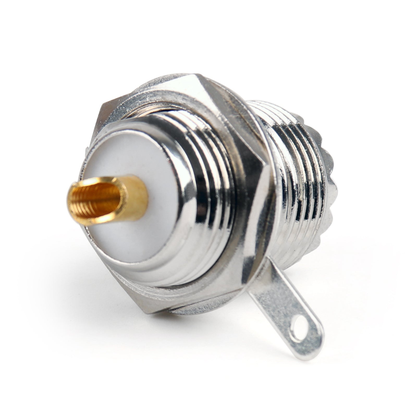 10st -anslutning UHF Kvinna SO239 Jack Bulkhead Lödpanelmontering