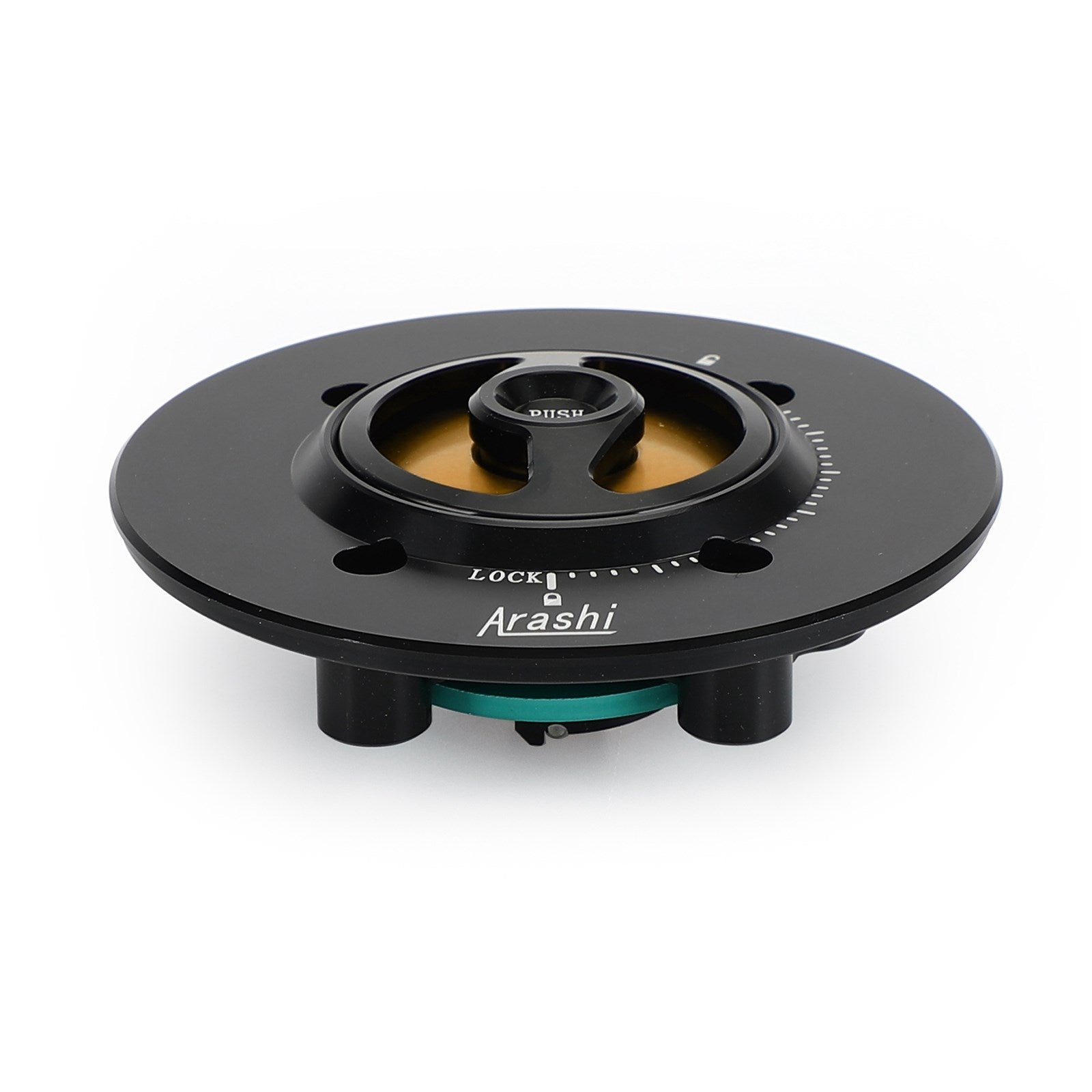 CNC Keyless Fuel Gas Tank Cap Black Fit For Kawasaki EX400 NINJA 400 2018-2019