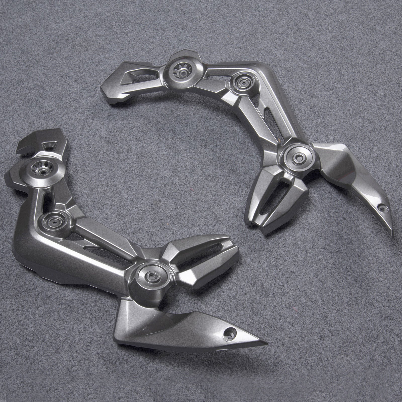 2017-2019 Kawasaki Z900 Silver Blue Injection Plastique Bodywork