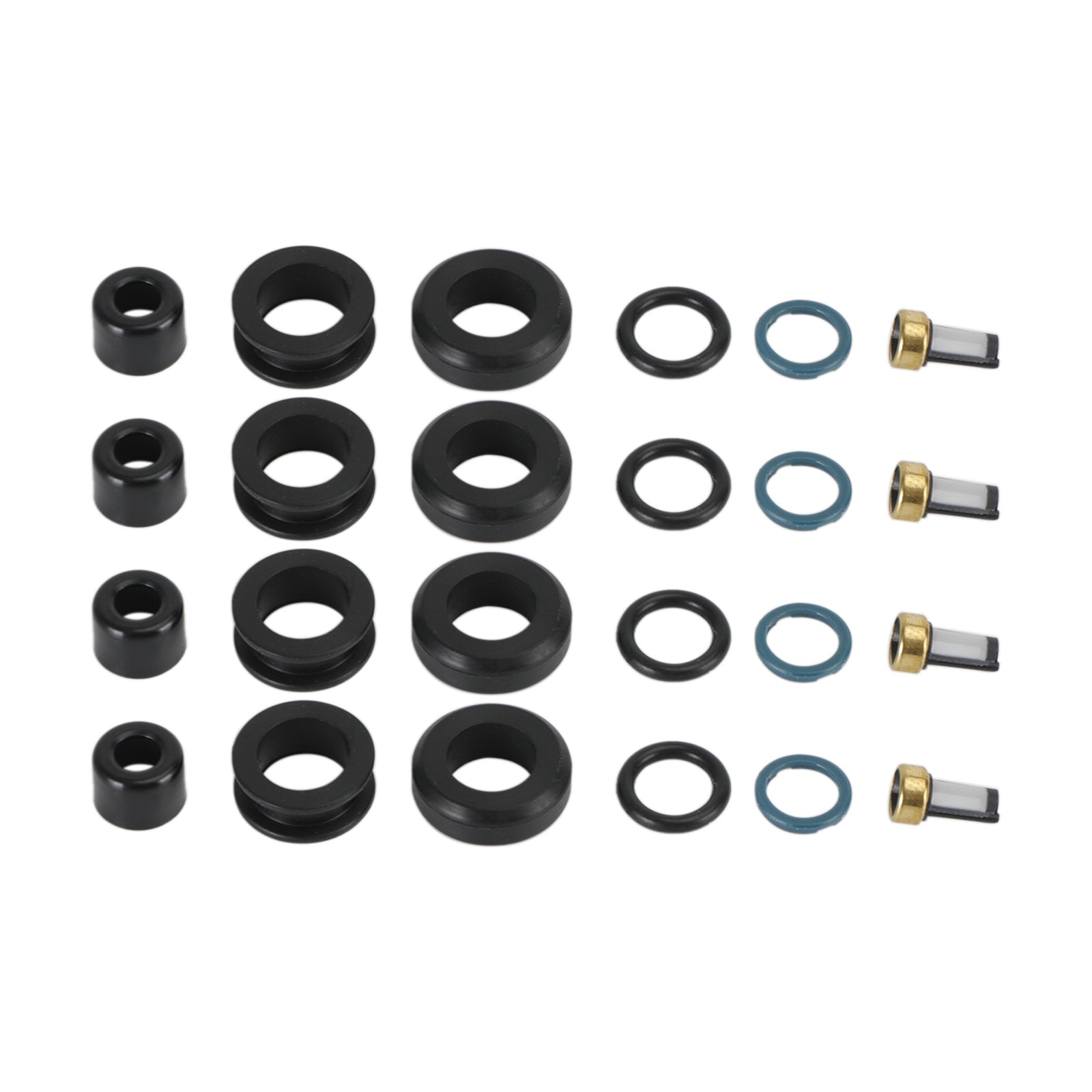 4st bränsleinsprutare Reparation SEAL Kit 1001-87F90 Fit Toyota Corolla 1.8L Fit Lotus