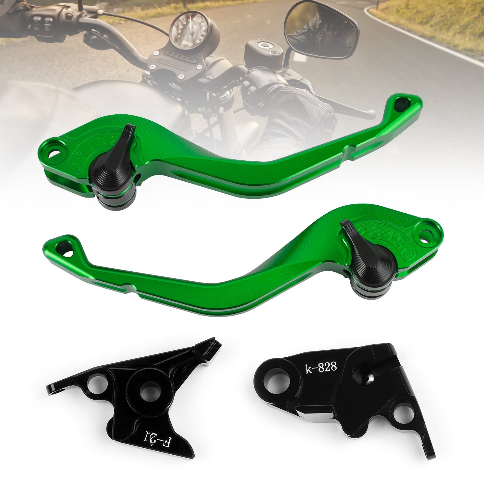 Kawasaki Z750 07-12 Z800/E versjon 13-16 CNC kort clutchbremsespak