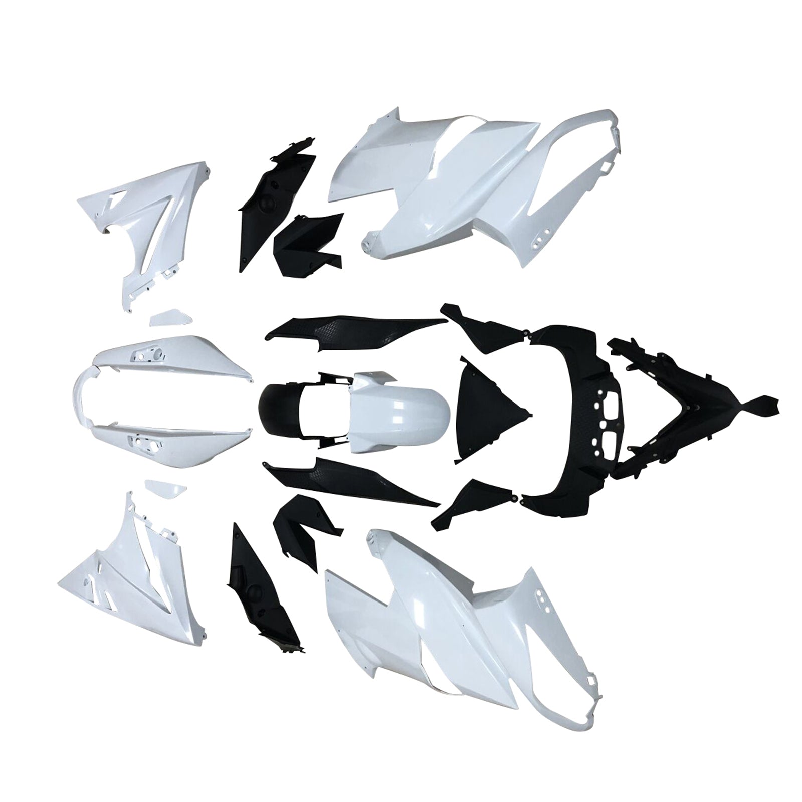 Kawasaki ER6F/Ninja650 2009-2011 Injection de carénage non peint