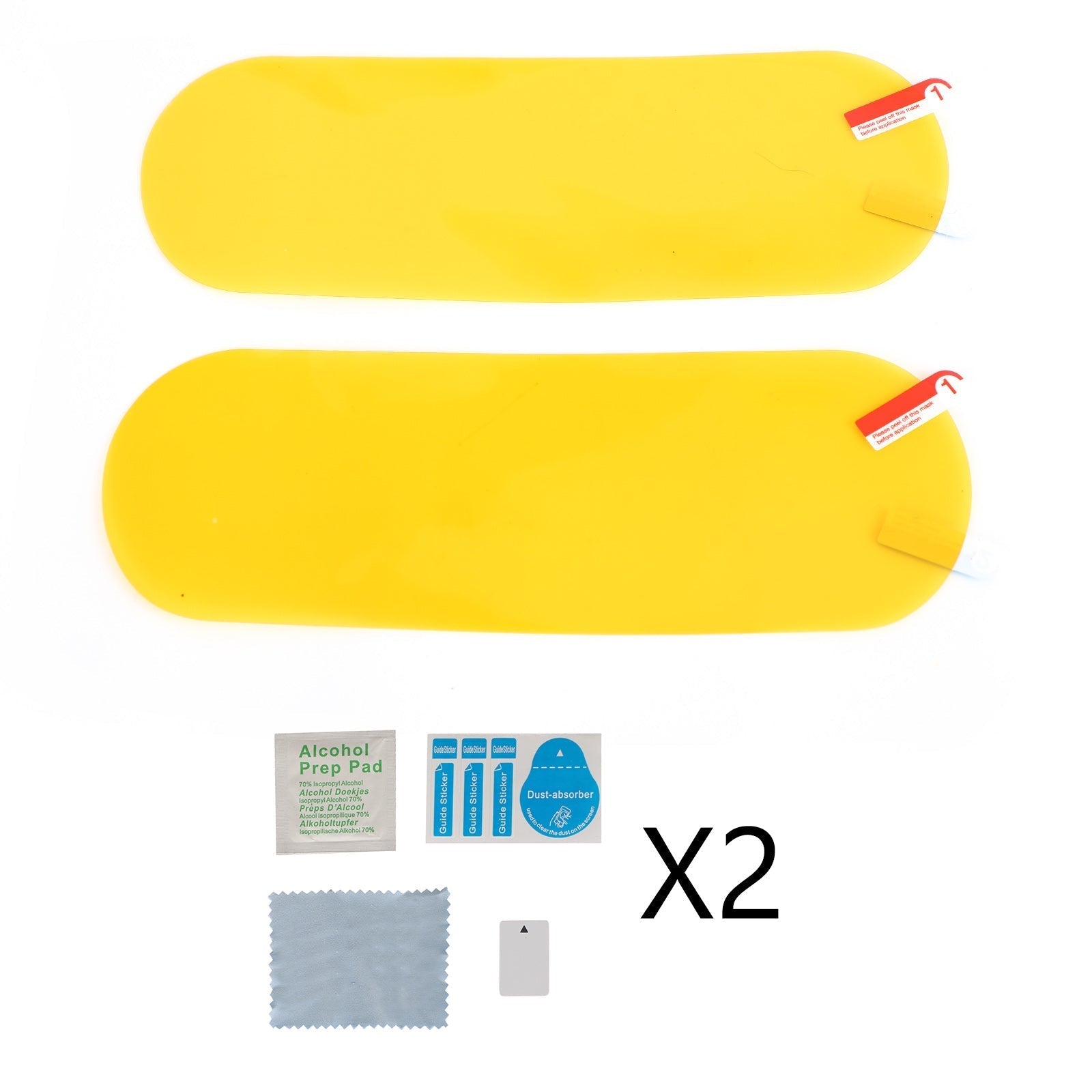 Protetor de farol frontal Faixa altamente transparente para Gogoro 2