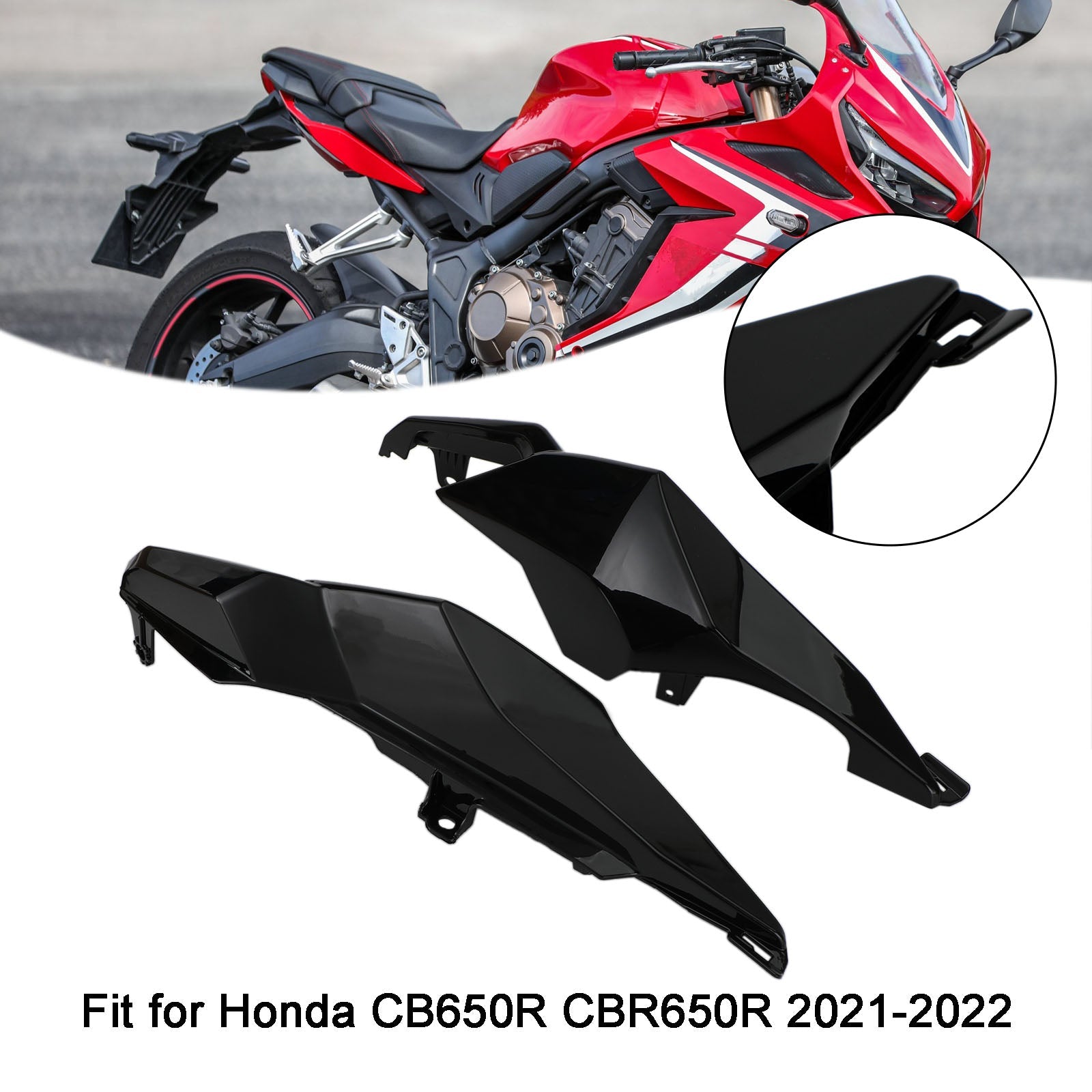 2021-2022 HONDA CB650R CBR650R Zadné chvostové sedadlo Cover Cover Cowl