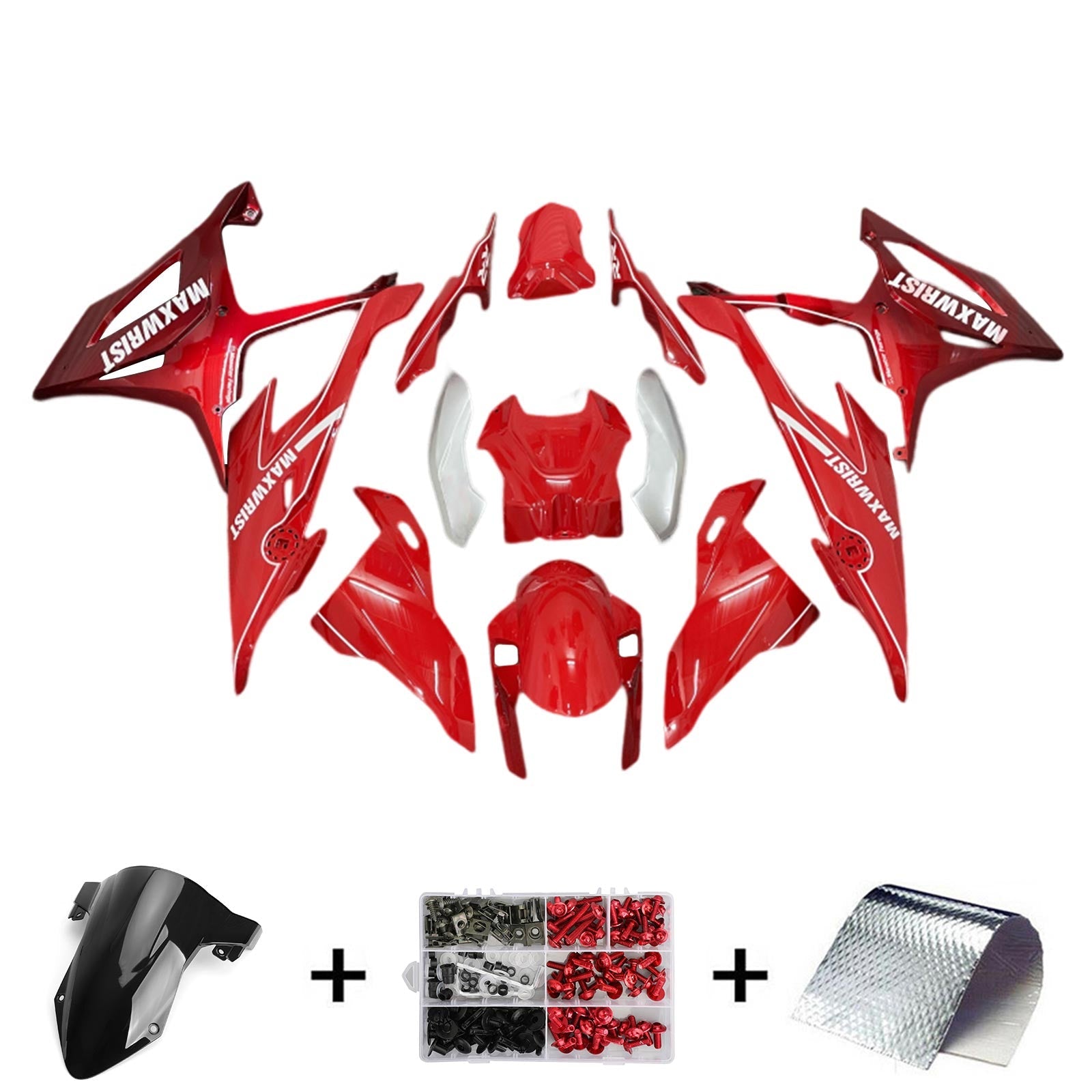 2019-2022 BMW M1000RR S1000RR KIT FAIRING BOSTWORD PLAST ABS