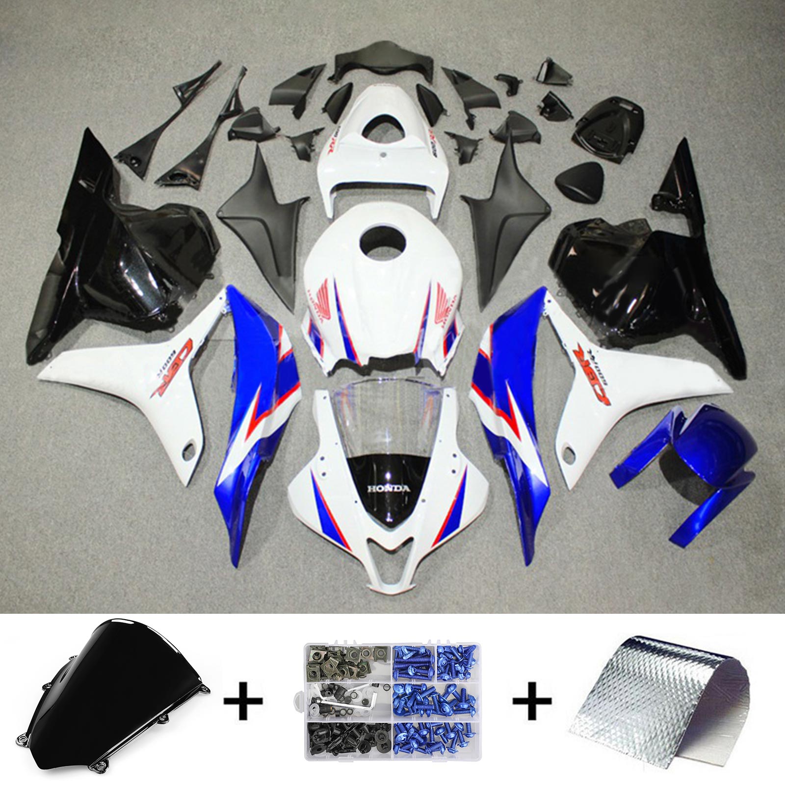 2009-2012 Honda CBR600RR F5 FAIRING KIT BODEWORD PLASTA ABS