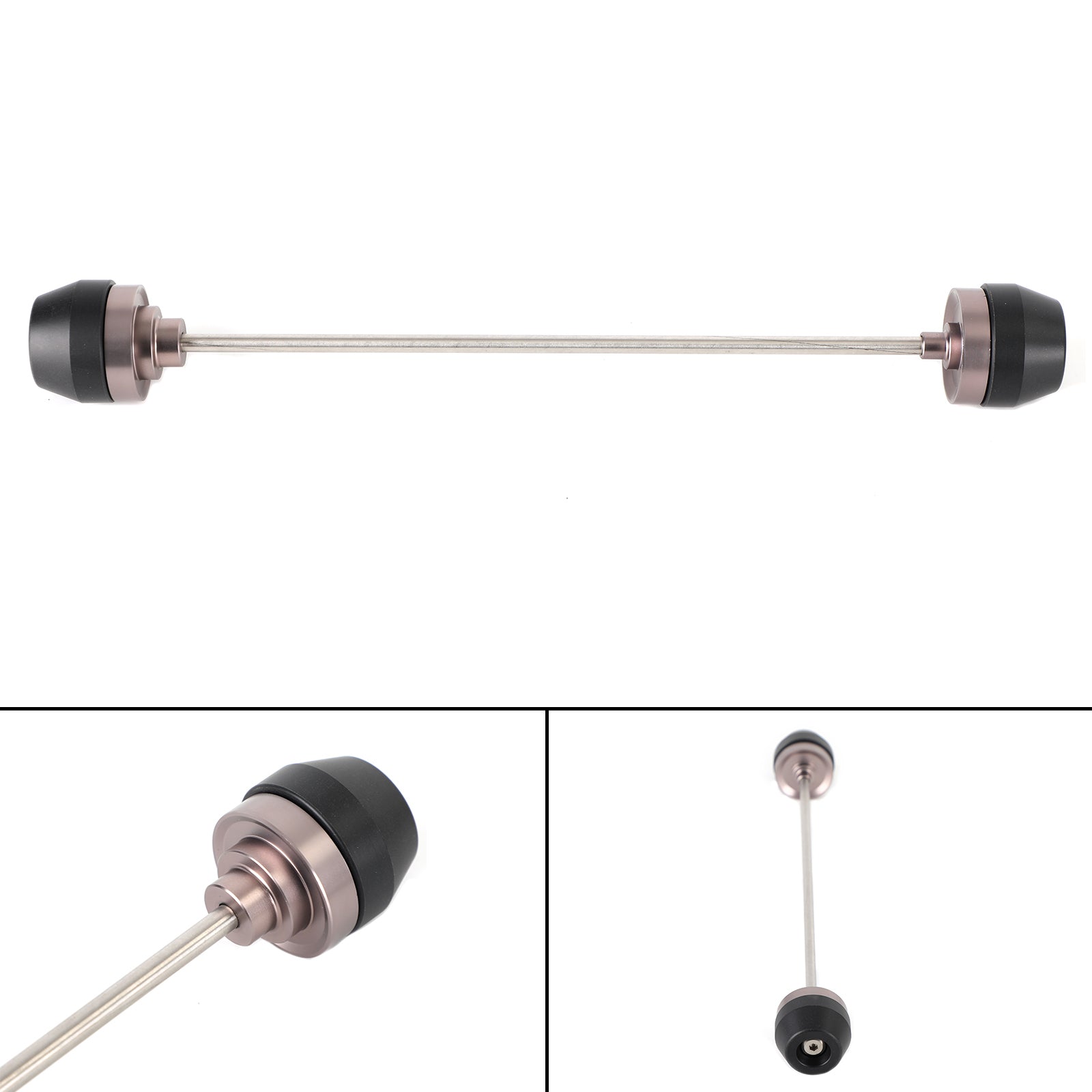 Framhjul kraschskyddade axelvakt passar för gata scrambler 900 16-21 17 18 generisk