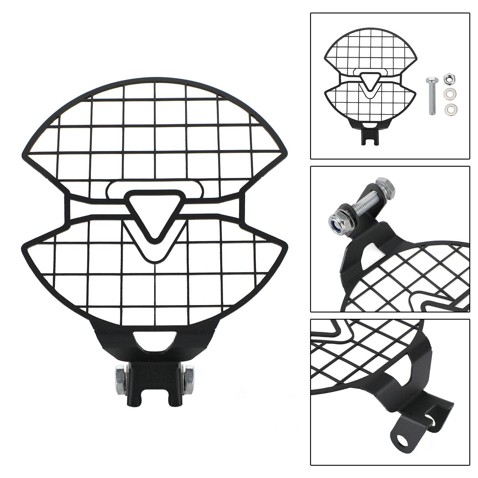 Triumph Trident 660 2020-2022 2021 koplampbeschermer zwart