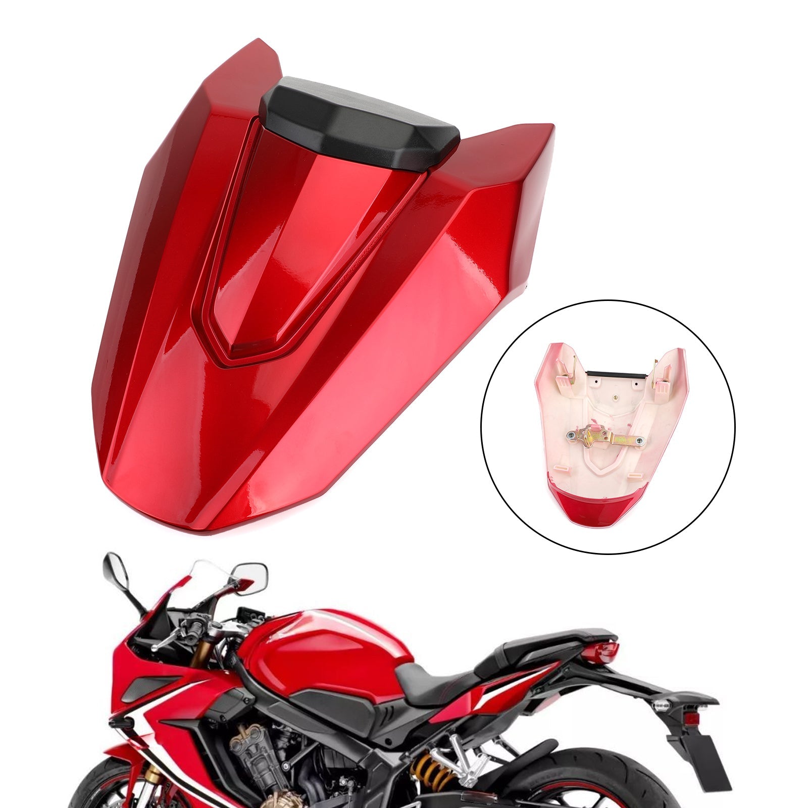 2019-2020 Honda CBR650R Motocyklové zadné sedadlá Cover Cover Cover Cover Cover Cop