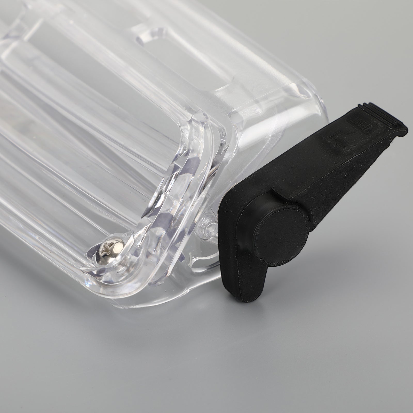 Clear Windcreen Windshield Vent för Honda Goldwing 1800 GL1800 2001-2016