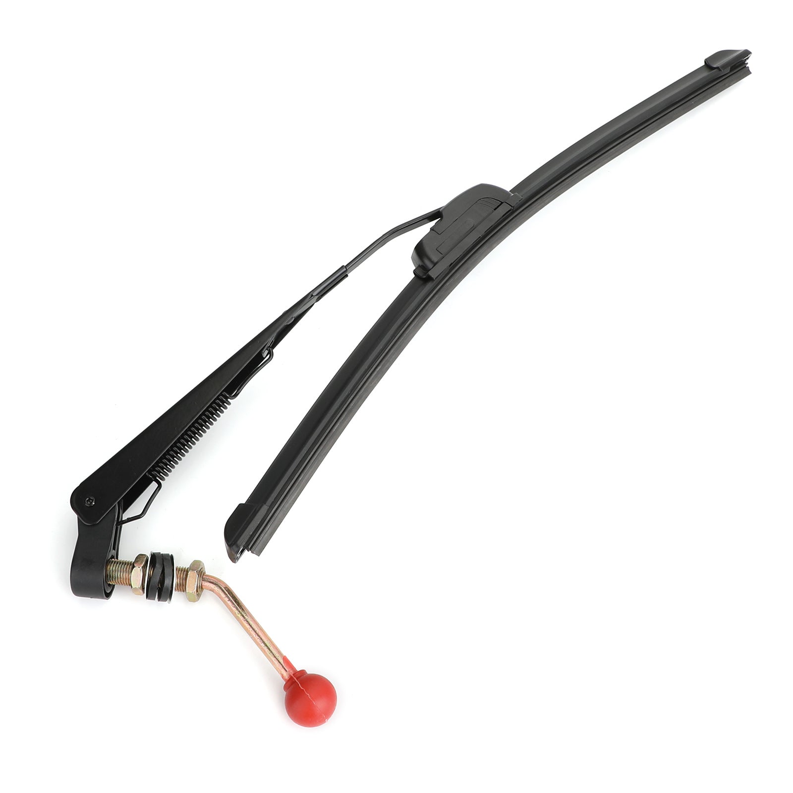 UTV Manual Hand Operated Windshield Wiper Rubber Blade för Can Am Polaris Ranger Generic